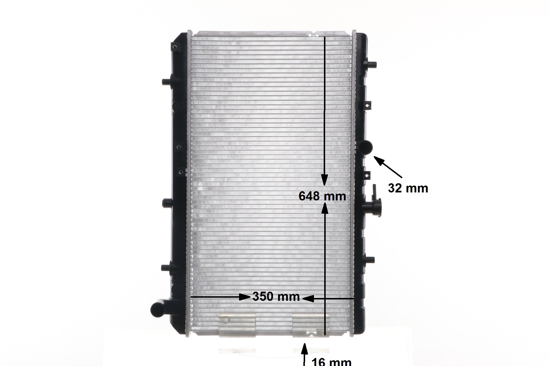376762434 MAHLE ORIGINAL CR1302000S Ψυγείο νερού / εξαρτήματα Kia Rio DC 1.3 75 PS Βενζίνη 2002 τιμες