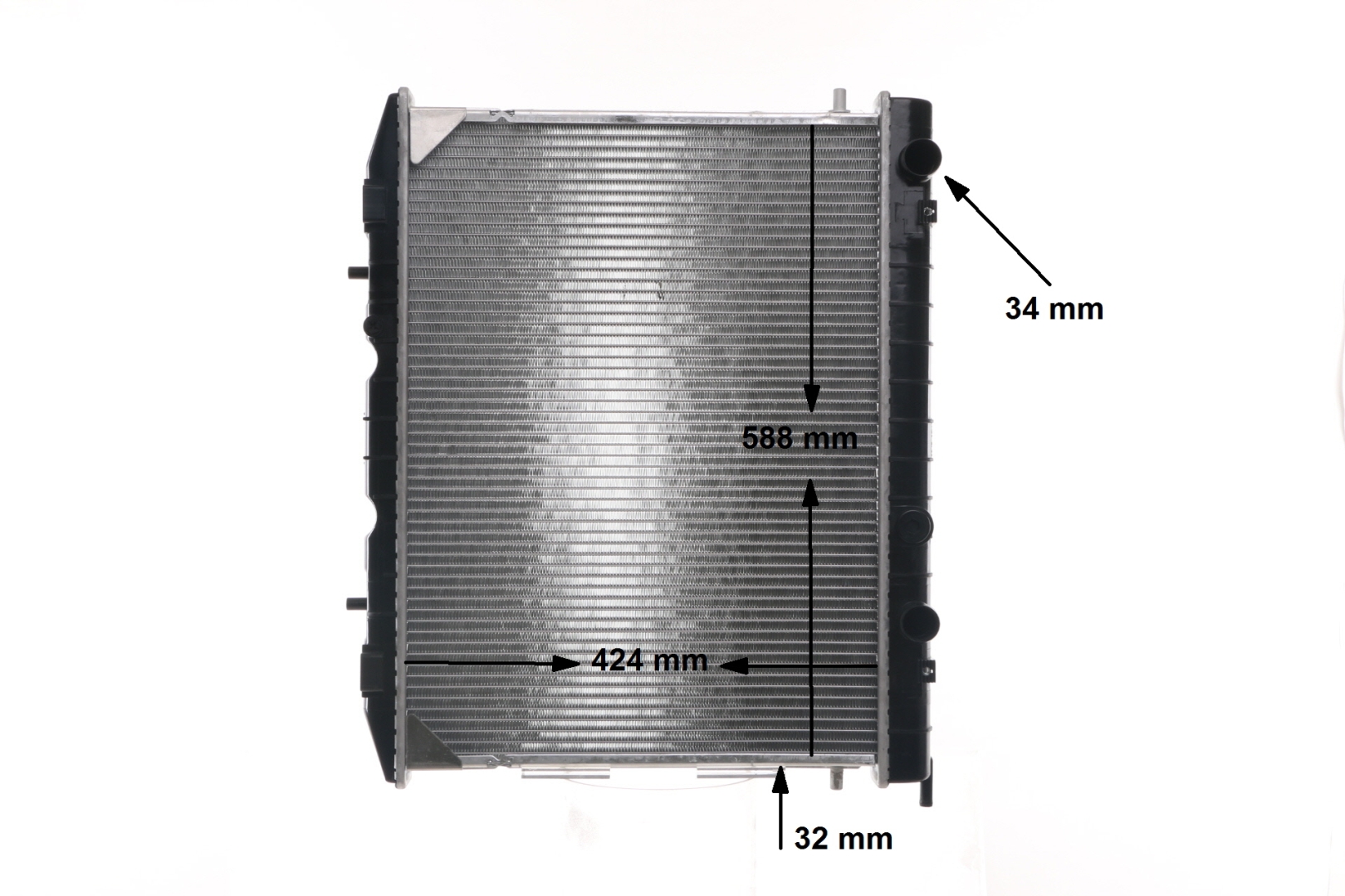 Radiateur du moteur MAHLE ORIGINAL CR 137 000S Module de refroidissement FRONTERA coût et avis