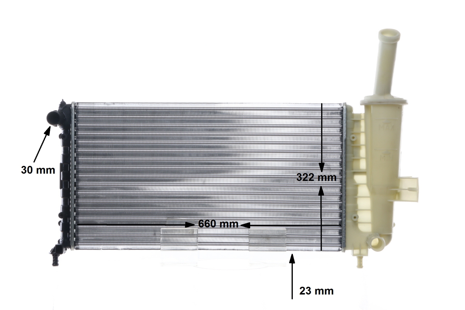 376767611 CR1443000S Hűtő, motorhűtés MAHLE ORIGINAL 46 788 046 FIAT
