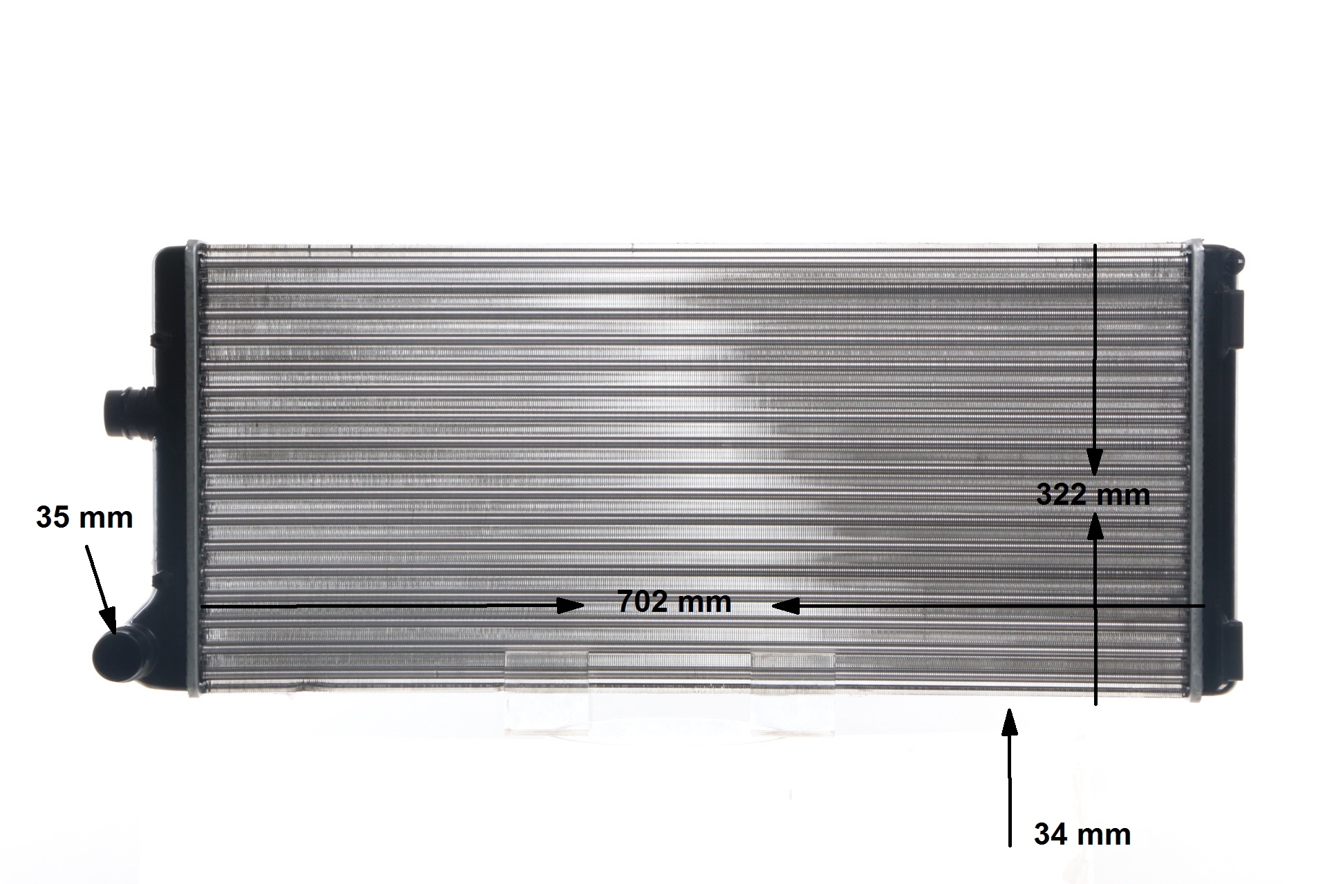 376767641 CR1445000S Radiateur du moteur MAHLE ORIGINAL 46739749