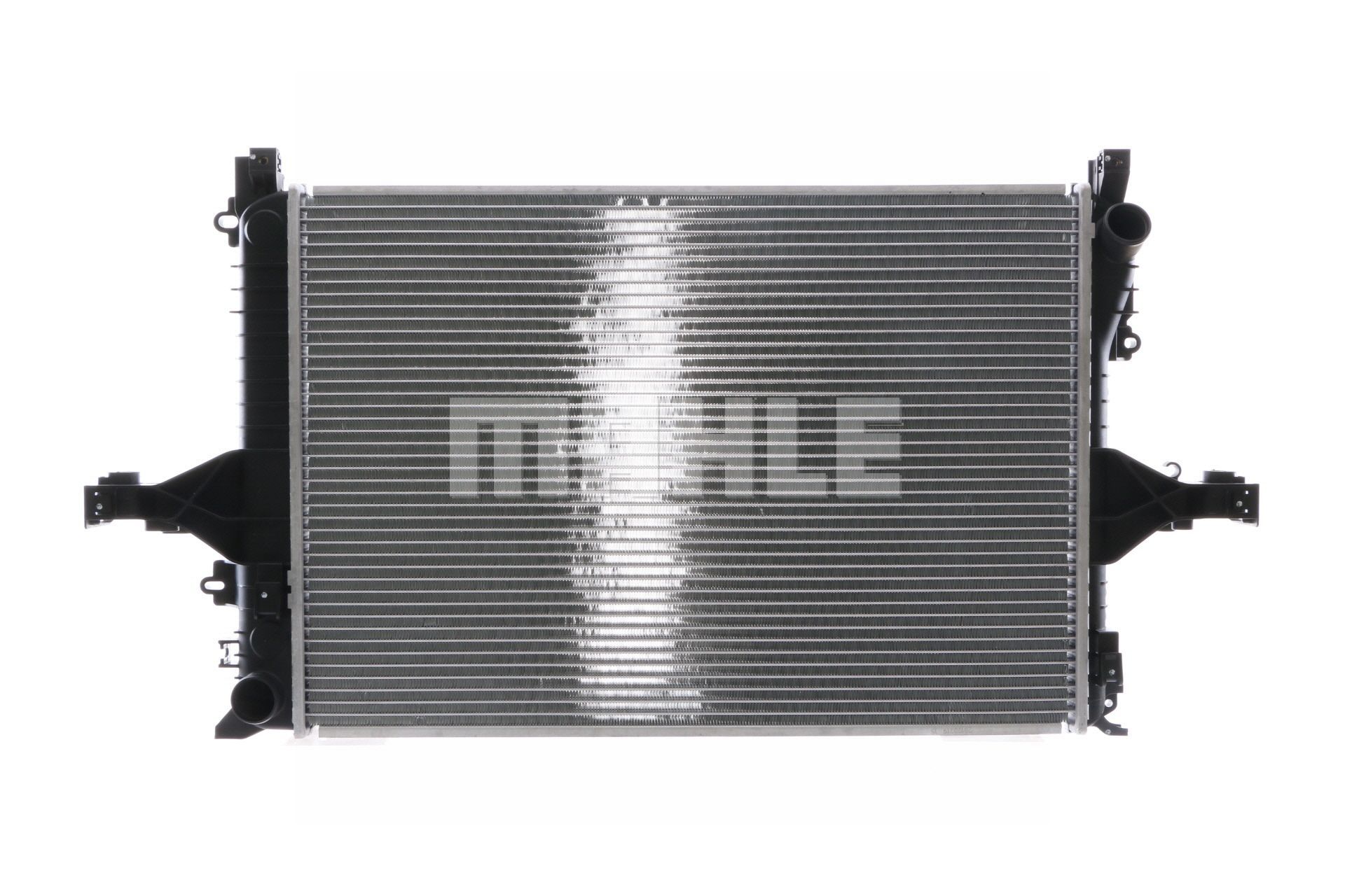 MAHLE ORIGINAL CR 1546 000S Engine radiator for vehicles with/without air conditioning, 620 x 428 x 36 mm, with guide sleeve, Manual Transmission, Brazed cooling fins