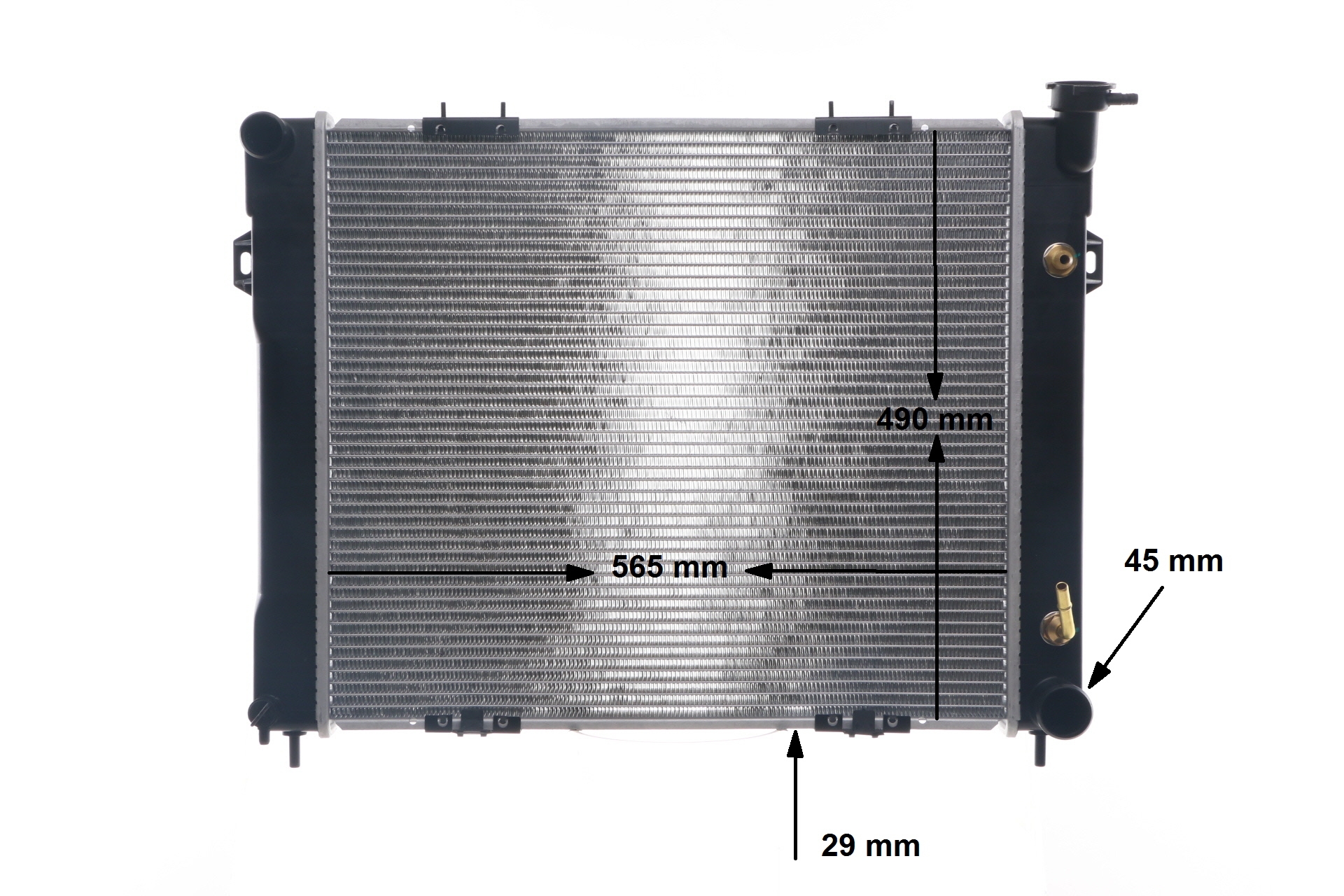 376775754 CR1571000S Radiators, Motora dzesēšanas sistēma MAHLE ORIGINAL 52006644