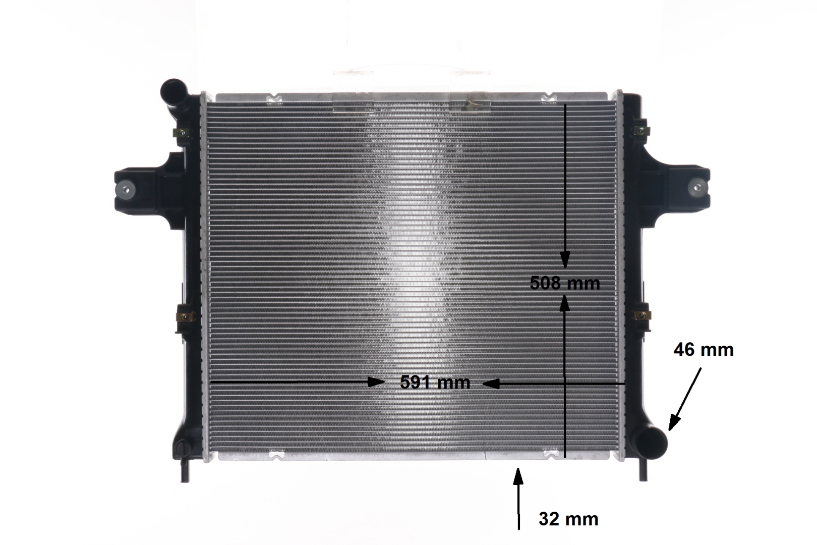 376781264 MAHLE ORIGINAL CR1696000S Radiateur Jeep Commander XK 3.0 CRD 4x4 218 CV Diesel 2008 prix