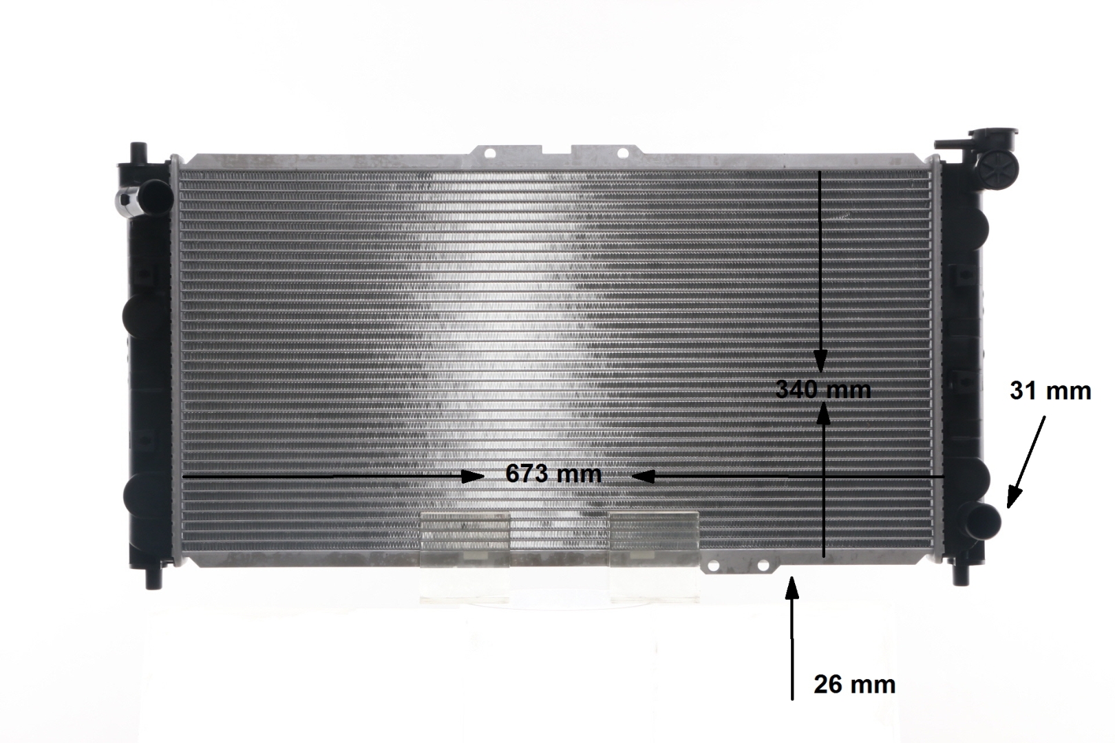 376707461 CR182000S Radiateur MAHLE ORIGINAL BPL715200
