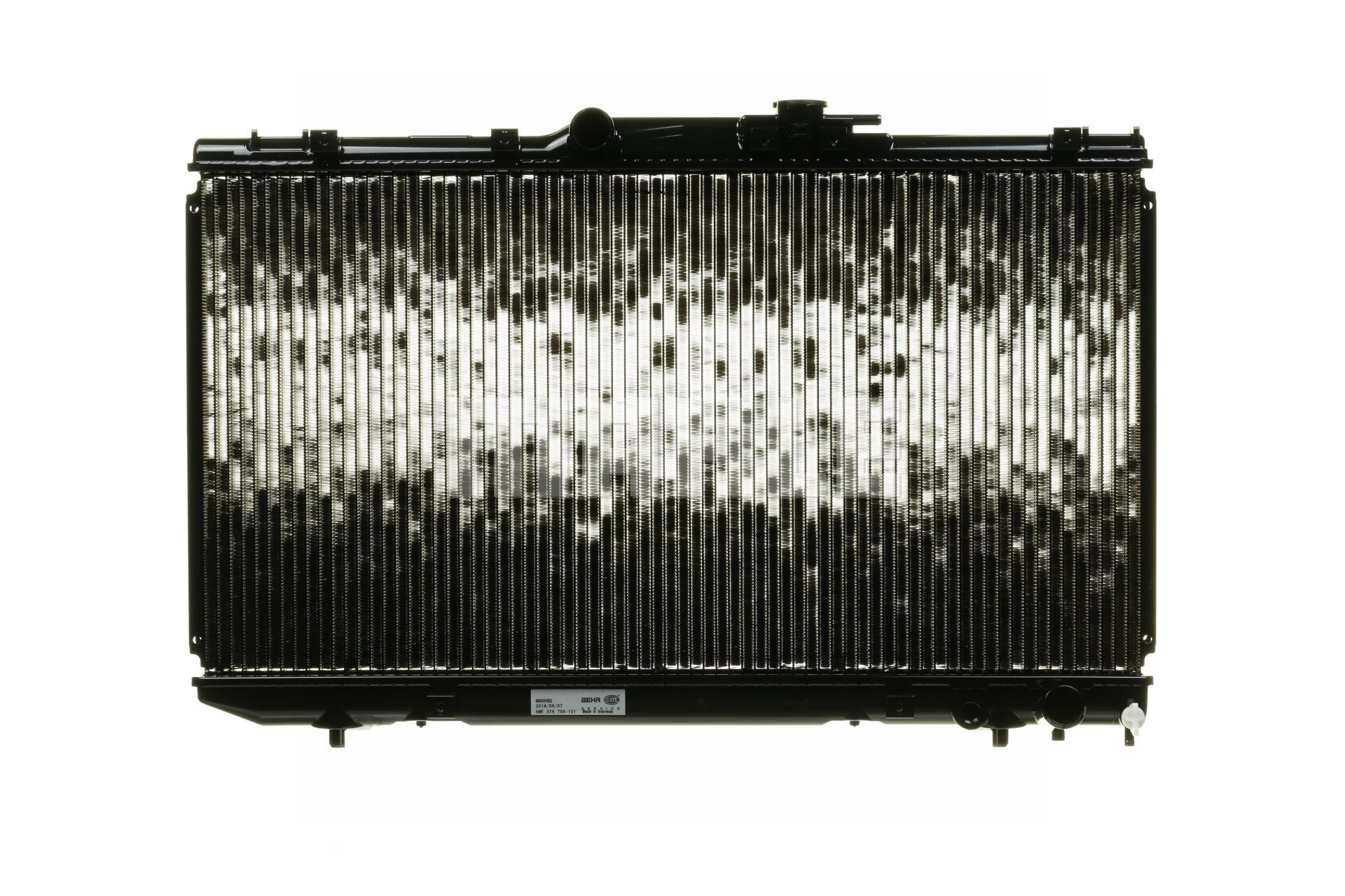 376708121 MAHLE ORIGINAL 375 x 720 x 27 mm, Manual Transmission, Brazed cooling fins Radiator CR 198 000S buy