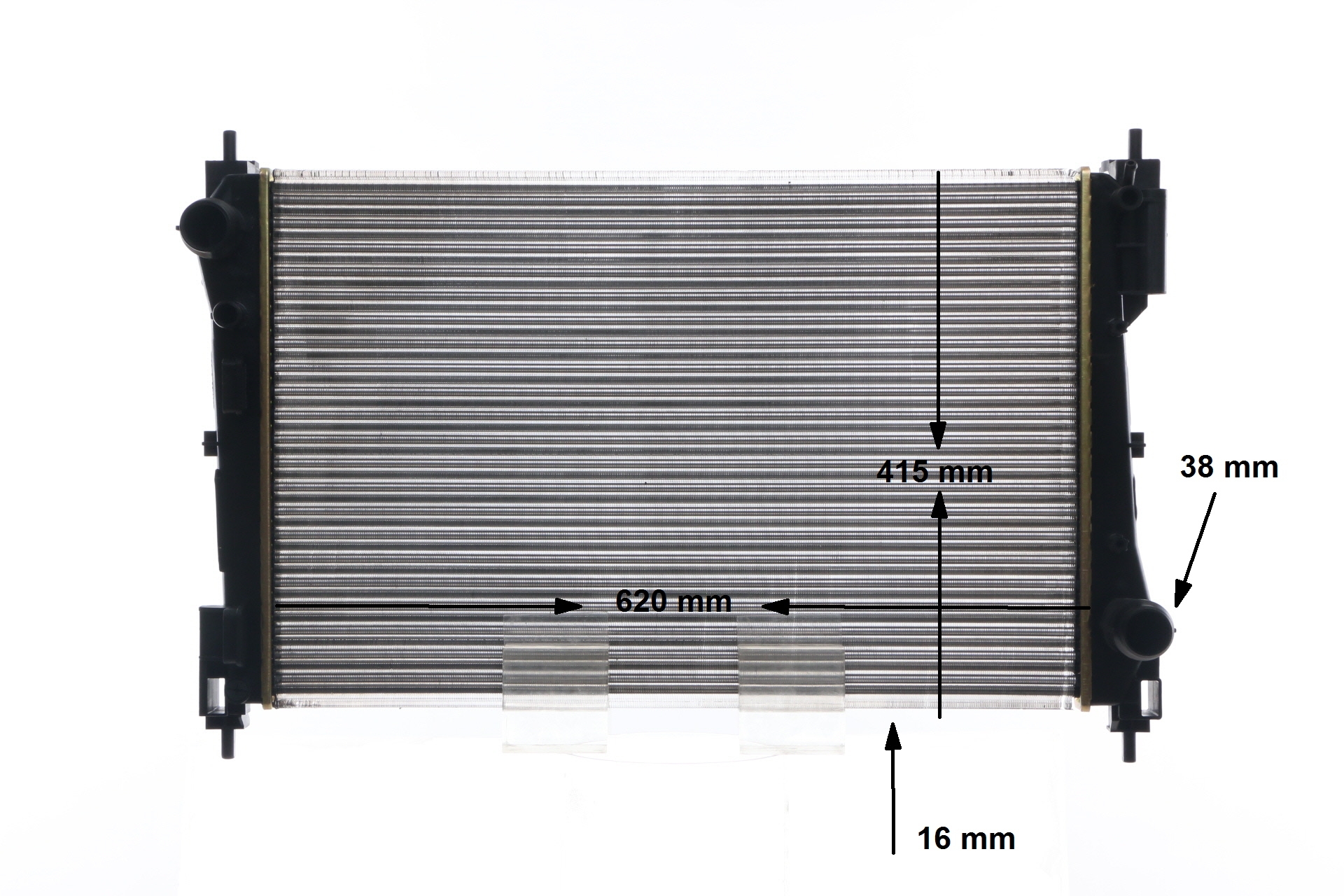 376900124 MAHLE ORIGINAL CR1996000S Fiat Punto mk3 199 1.3D Multijet Radiator 75 hp Diesel 2024 cost