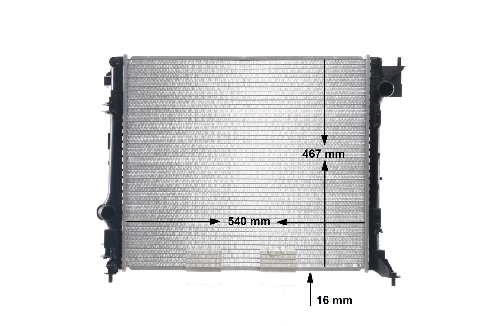 MAHLE ORIGINAL CR 2240 000S Nissan QASHQAI 2017 radiateur
