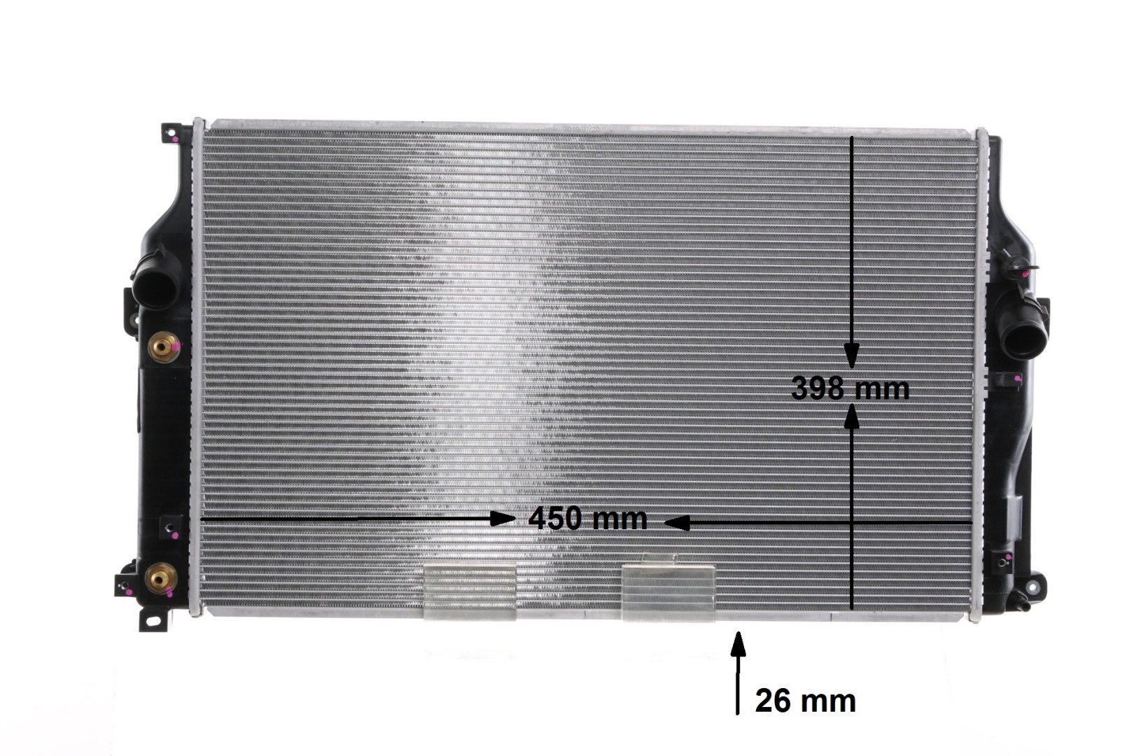 376909234 MAHLE ORIGINAL 450 x 398 x 26 mm, Grille de radiateur soudée Radiateur CR 2273 000S acheter en ligne