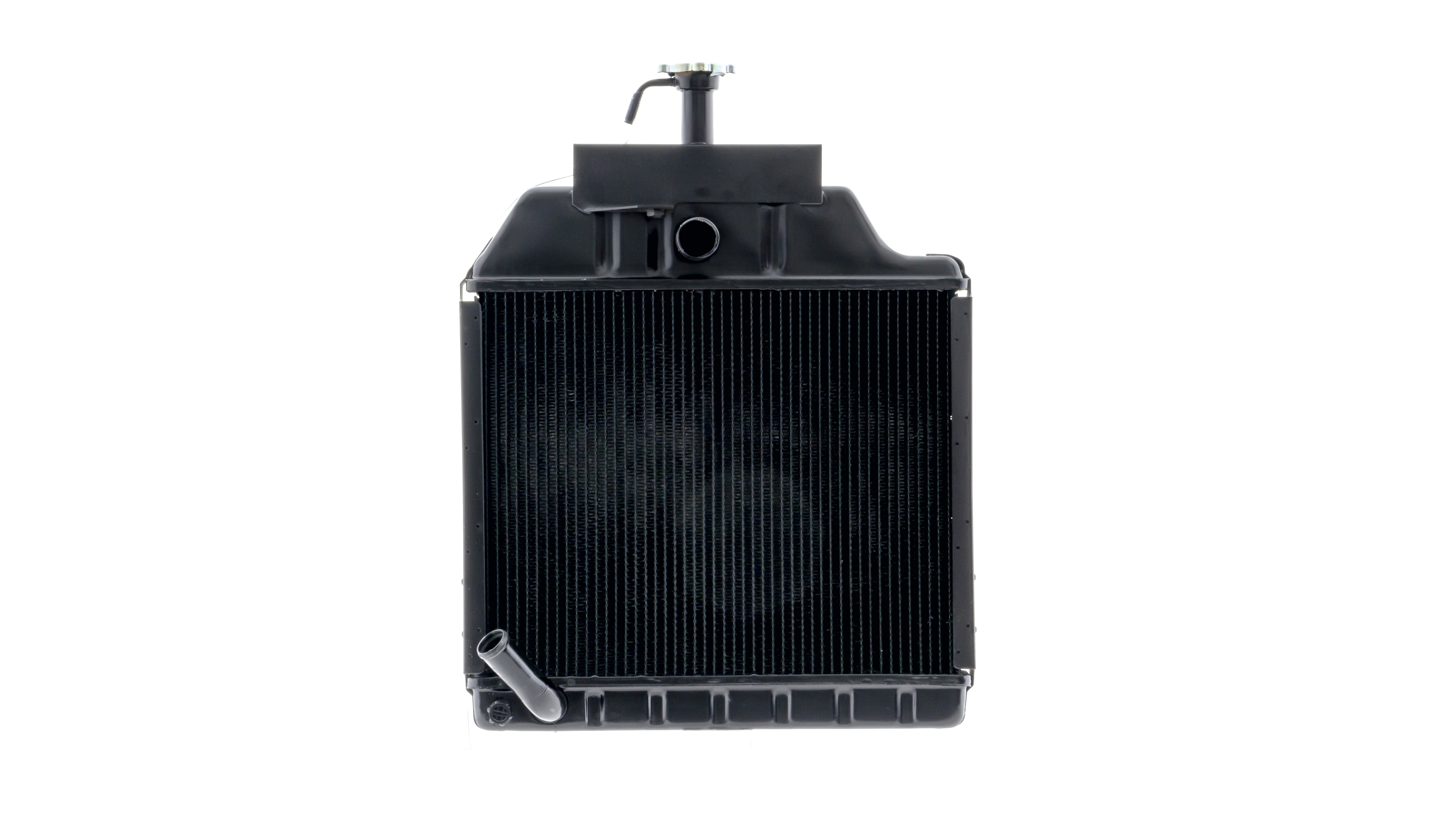 MAHLE CR 2302 000P Kühler, Motorkühlung Aluminium, 370 x 460 x 74 mm, mit Rahmen, Kühlrippen gelötet
