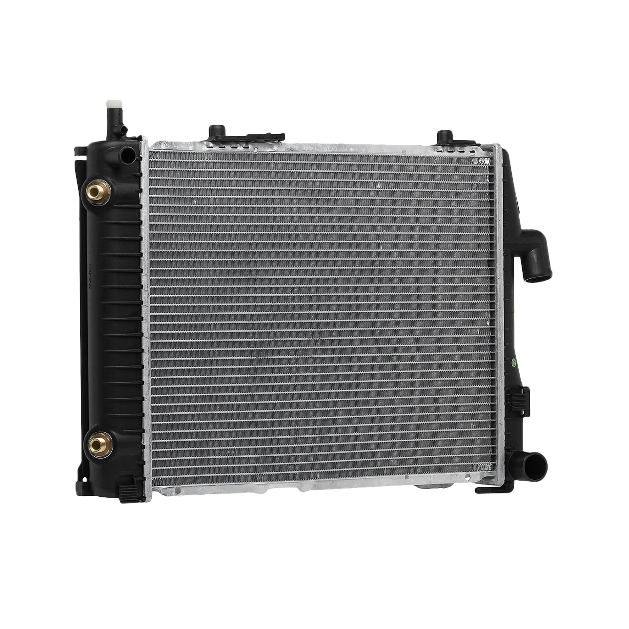 MAHLE ORIGINAL CR 257 000S Engine radiator for vehicles without air conditioning, 450 x 368 x 42 mm, Manual-/optional automatic transmission, Brazed cooling fins