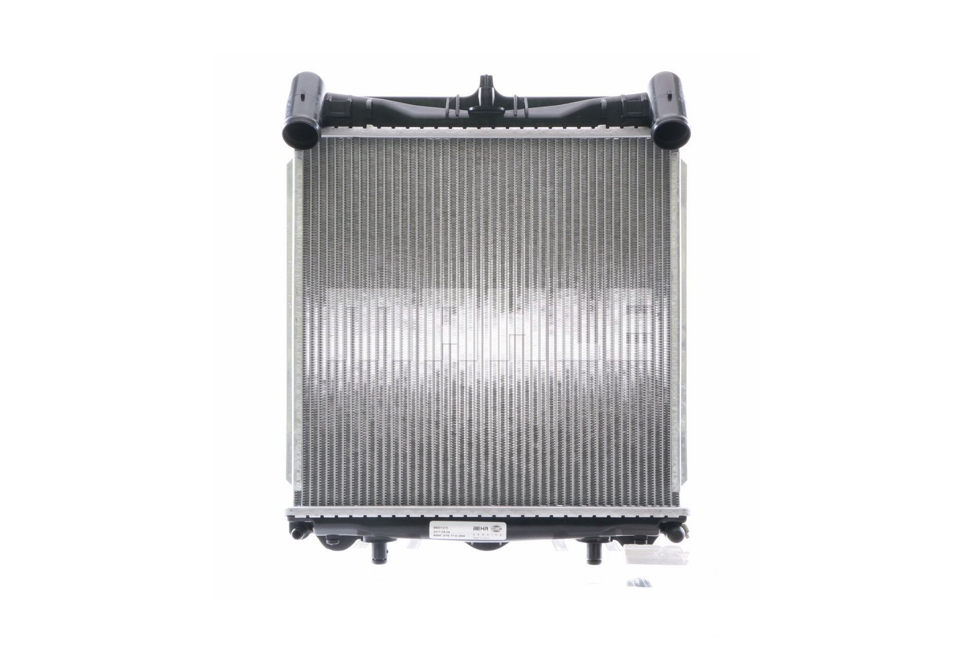 MAHLE ORIGINAL CR 383 000S Engine radiator 355 x 350 x 32 mm, with holder, with accessories, with bracket, Brazed cooling fins