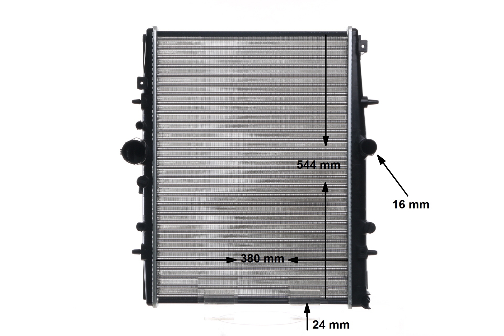 376714404 CR393000S Radiator, motorkjøling MAHLE ORIGINAL 1330.64 AUDI