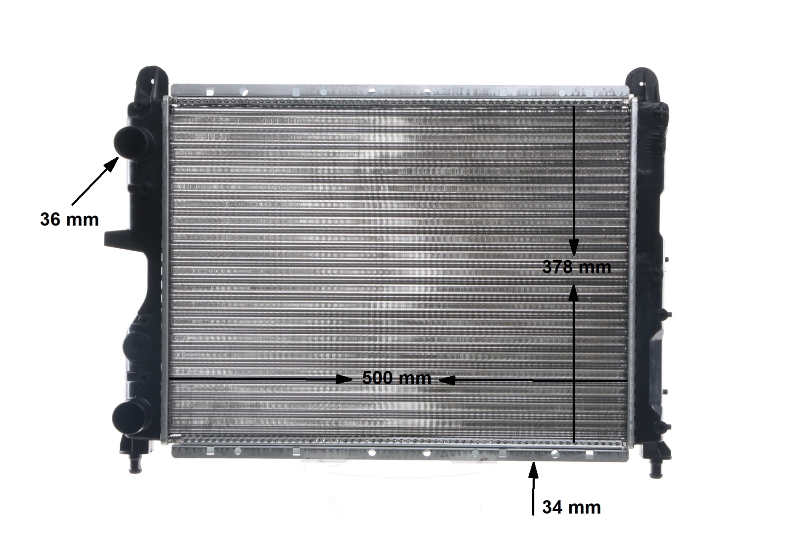 MAHLE ORIGINAL CR 450 000S Fiat Tipo 160 Radiatorius / dalys