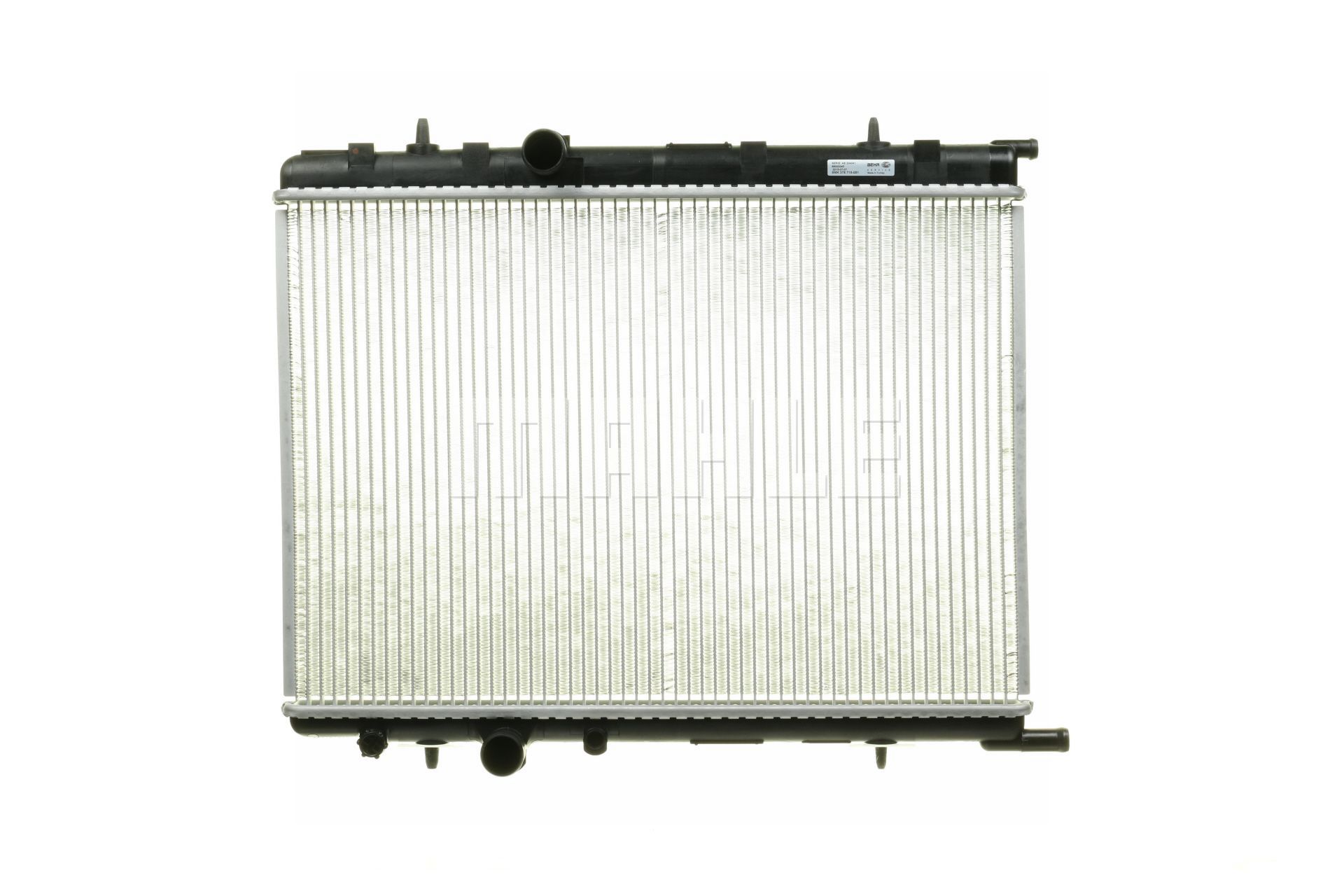 MAHLE ORIGINAL CR 515 000P Engine radiator for vehicles with/without air conditioning, 545 x 380 x 18 mm, Manual Transmission, Brazed cooling fins