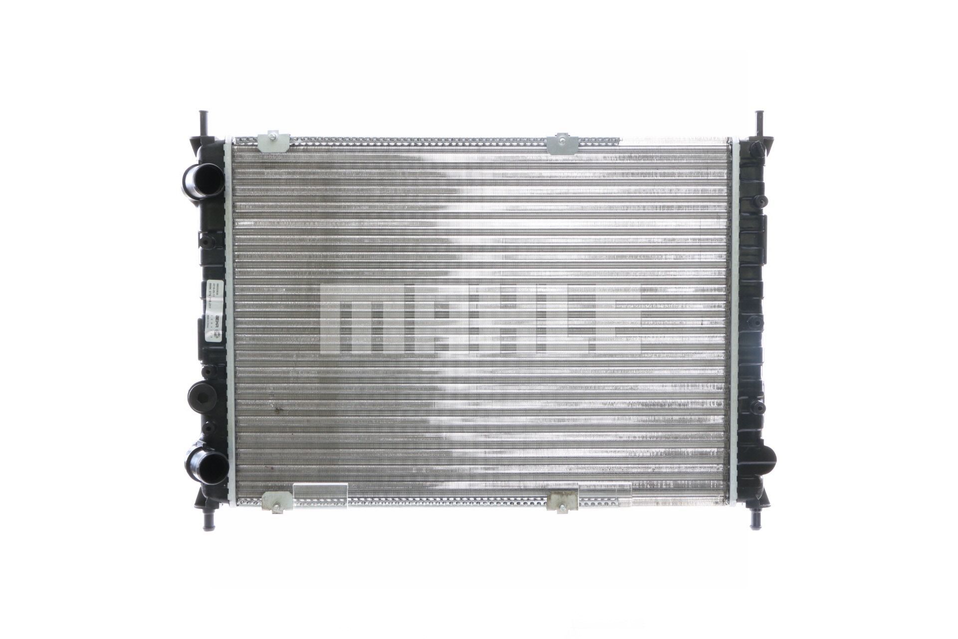 376718211 MAHLE ORIGINAL for vehicles without air conditioning, 555 x 394 x 24 mm, Manual Transmission, Mechanically jointed cooling fins Radiator CR 525 000S buy