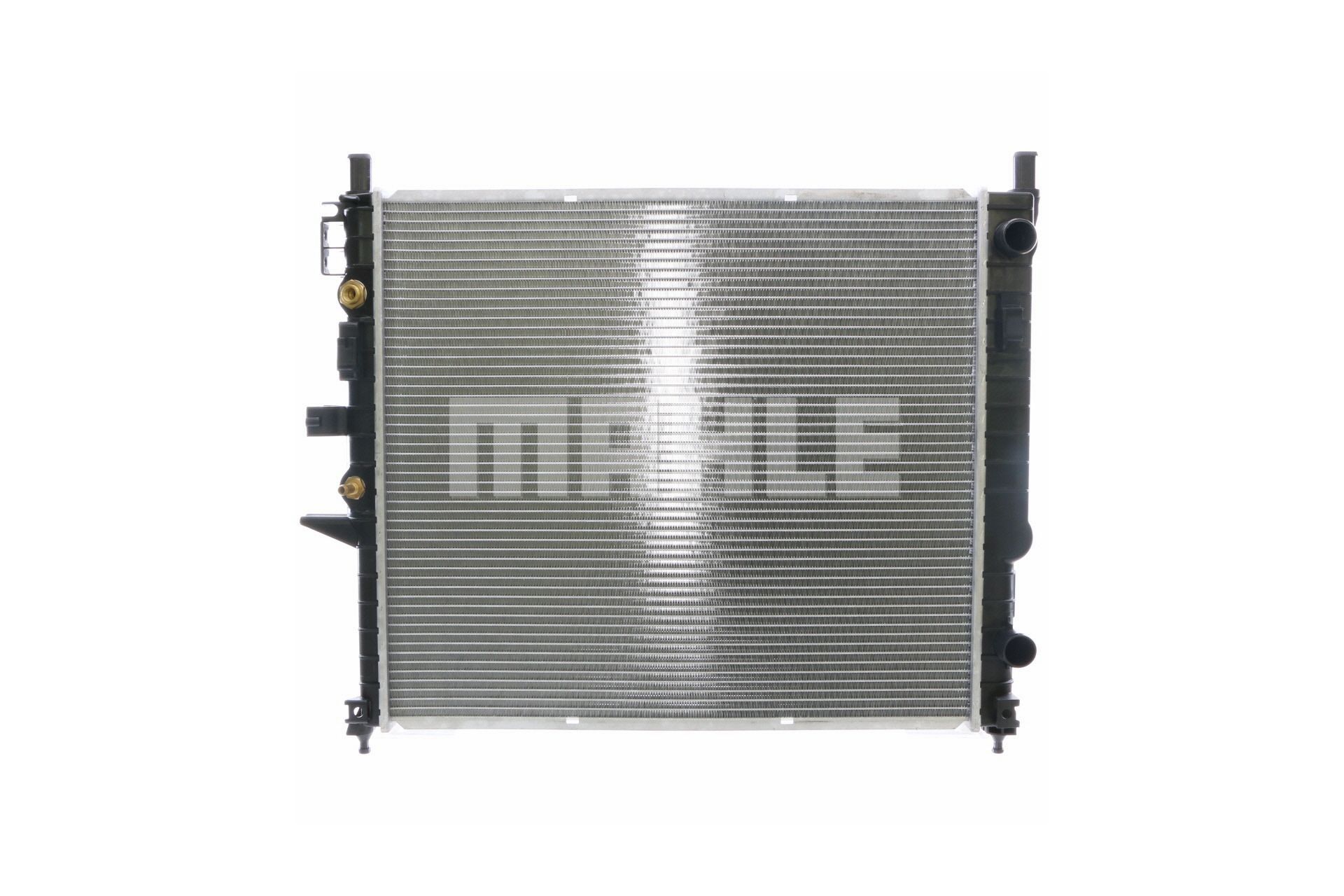MAHLE ORIGINAL CR 554 000S Engine radiator for vehicles with/without air conditioning, 609 x 555 x 40 mm, Automatic Transmission, Manual Transmission, Brazed cooling fins