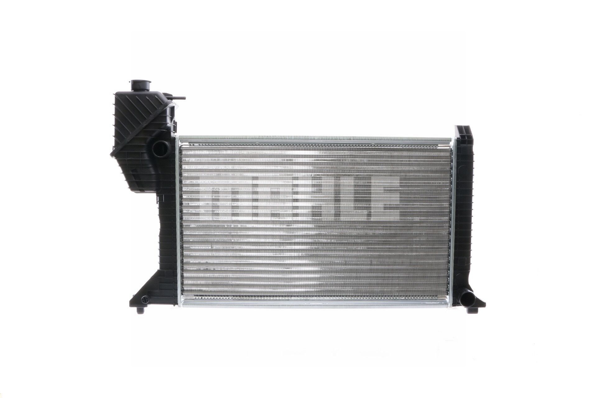 MAHLE ORIGINAL CR 667 000S Engine radiator for vehicles without air conditioning, 680 x 398 x 34 mm, Manual Transmission, Mechanically jointed cooling fins