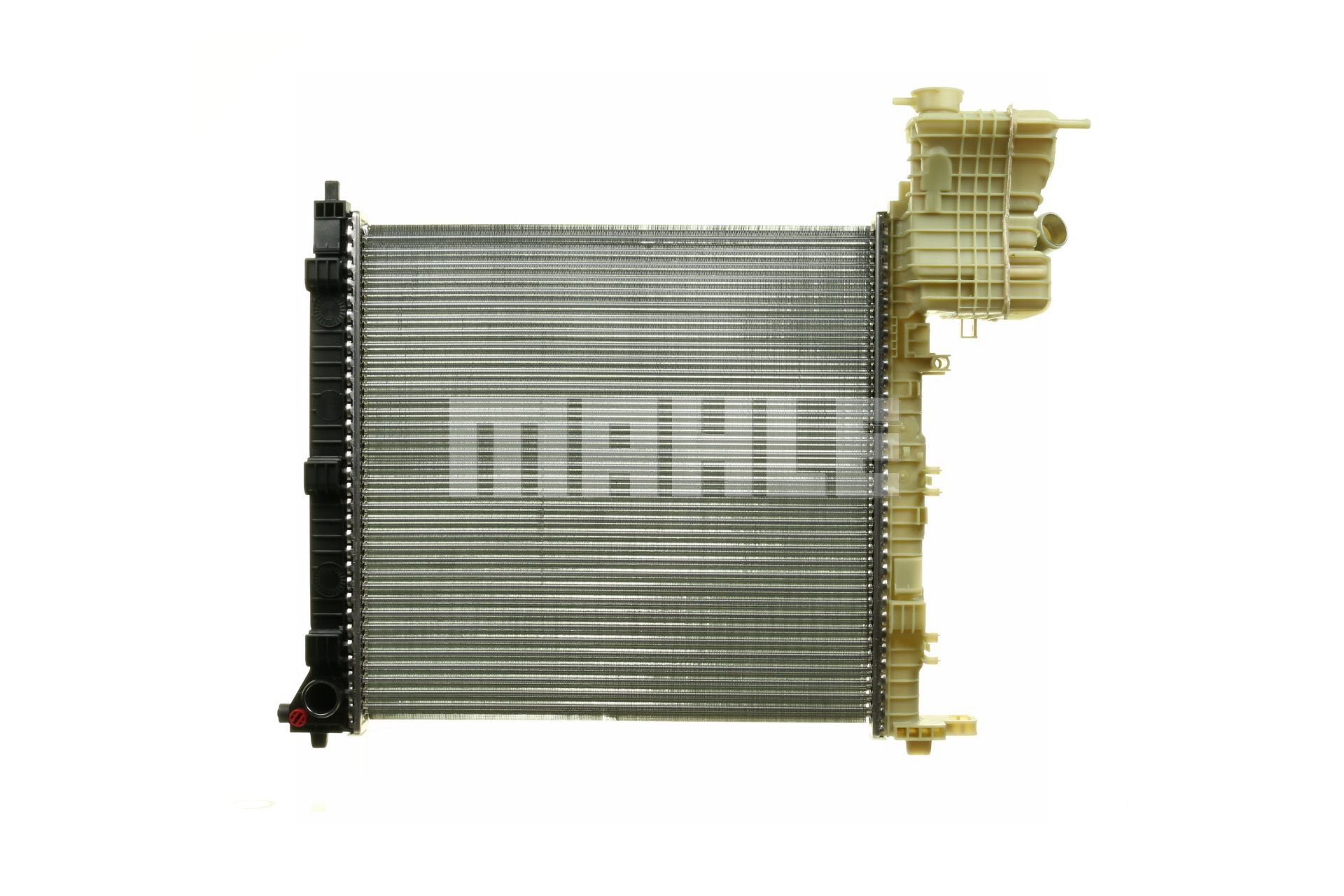 MAHLE ORIGINAL CR 714 000P Engine radiator for vehicles without air conditioning, 570 x 555 x 26 mm, Brazed cooling fins