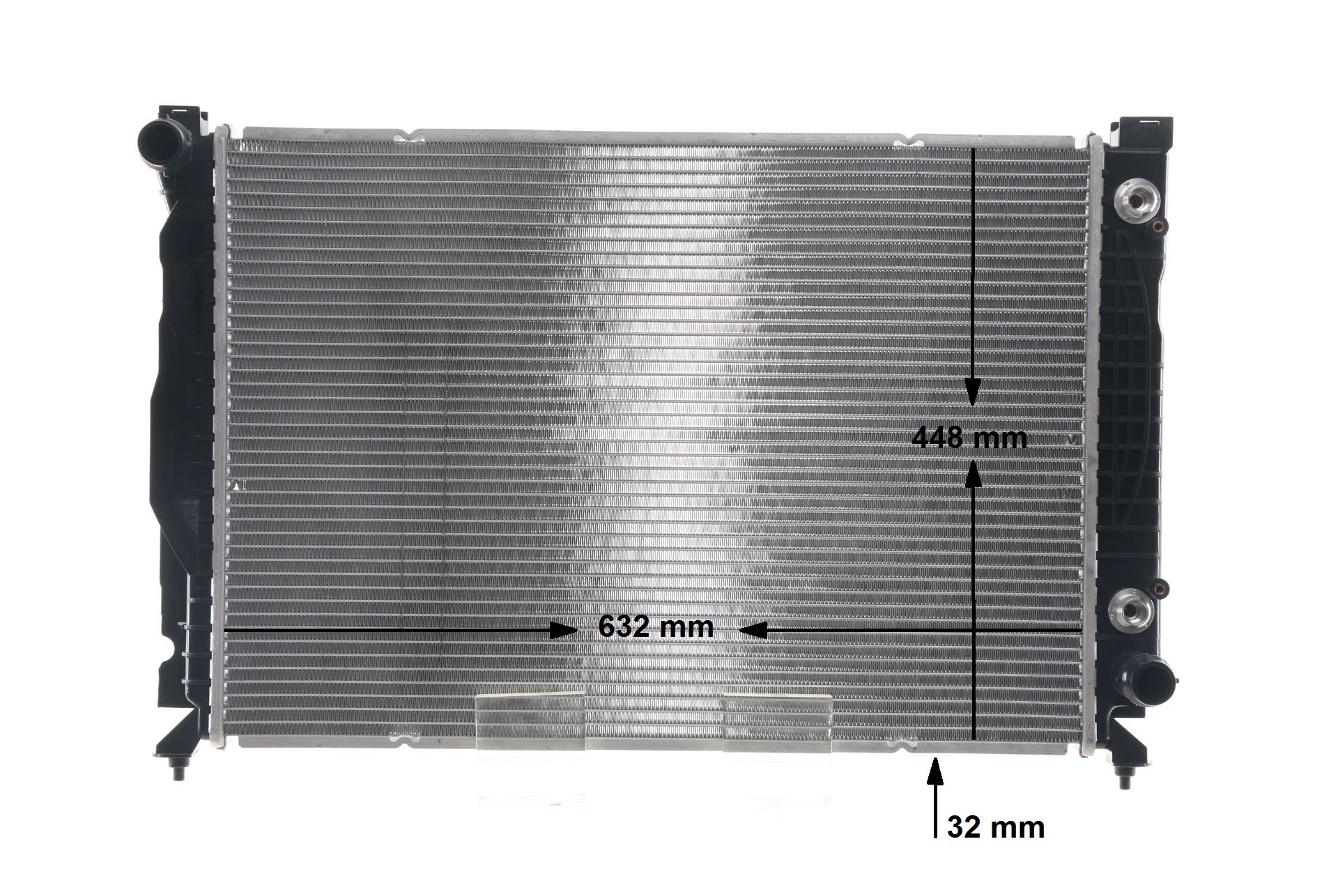 376733534 MAHLE ORIGINAL pour véhicules avec système de climatisation, 632 x 448 x 32 mm, Boîte automatique, Grille de radiateur soudée Radiateur CR 807 000S acheter en ligne