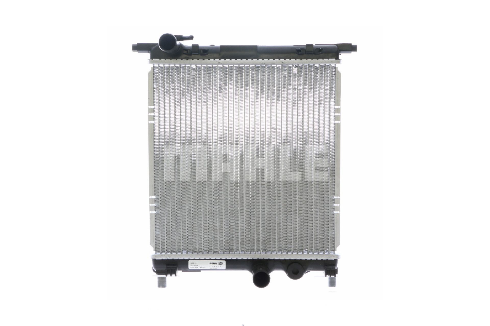 376735021 MAHLE ORIGINAL 355 x 338 x 26 mm, Manual Transmission, Brazed cooling fins Radiator CR 831 000S buy