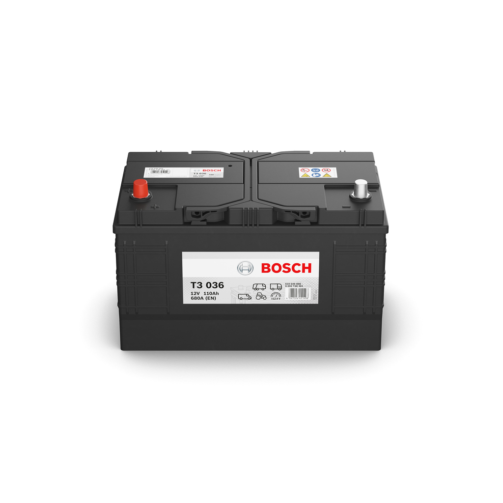BOSCH 12V 110Ah 680A B00 Bleiakkumulator Kälteprüfstrom EN: 680A, Spannung: 12V Batterie 0 092 T30 361 kaufen
