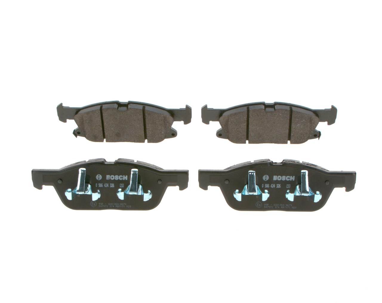 Ford FOCUS Set of brake pads 15484171 BOSCH 0 986 424 326 online buy