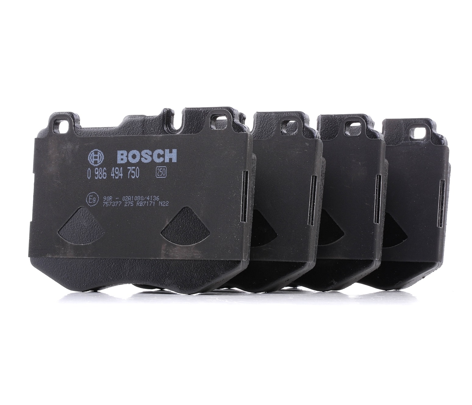 BOSCH Brake pad kit rear and front Mercedes-Benz W213 new 0 986 494 750