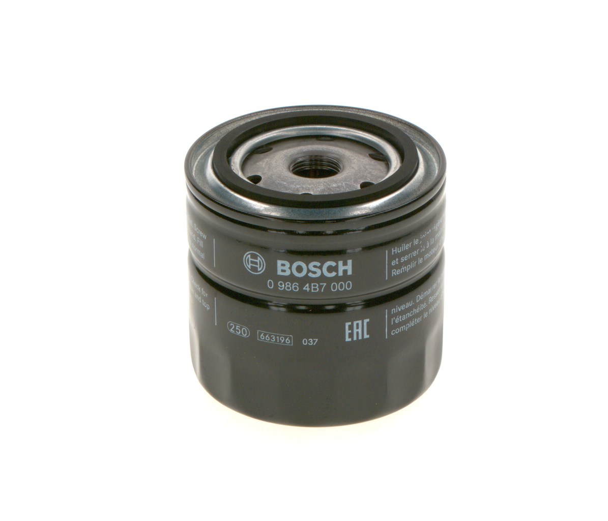 BOSCH 0 986 4B7 000 Oil filter 3/4
