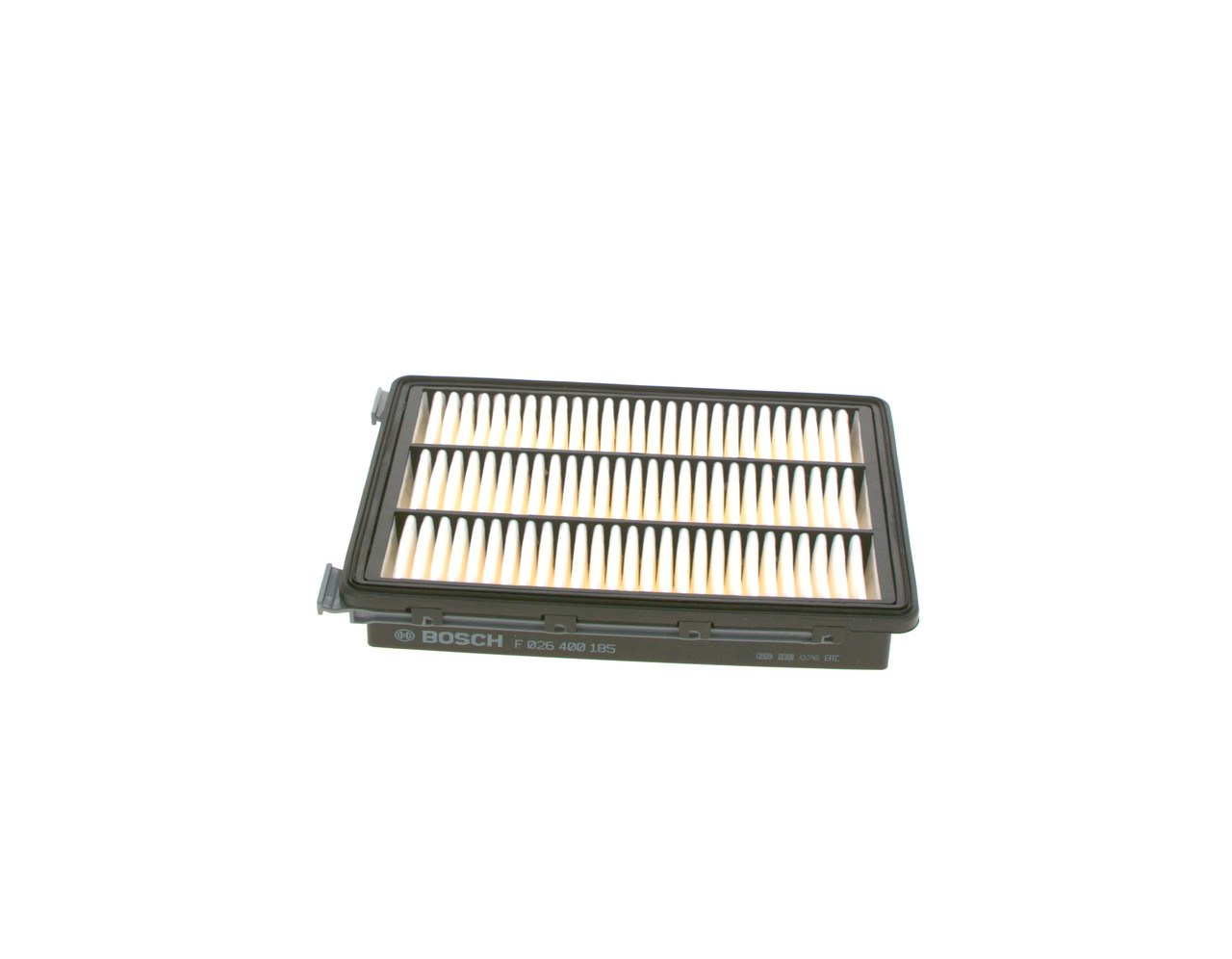 BOSCH F 026 400 185 Air filter 42mm, 198,5mm, 275,5mm, Filter Insert