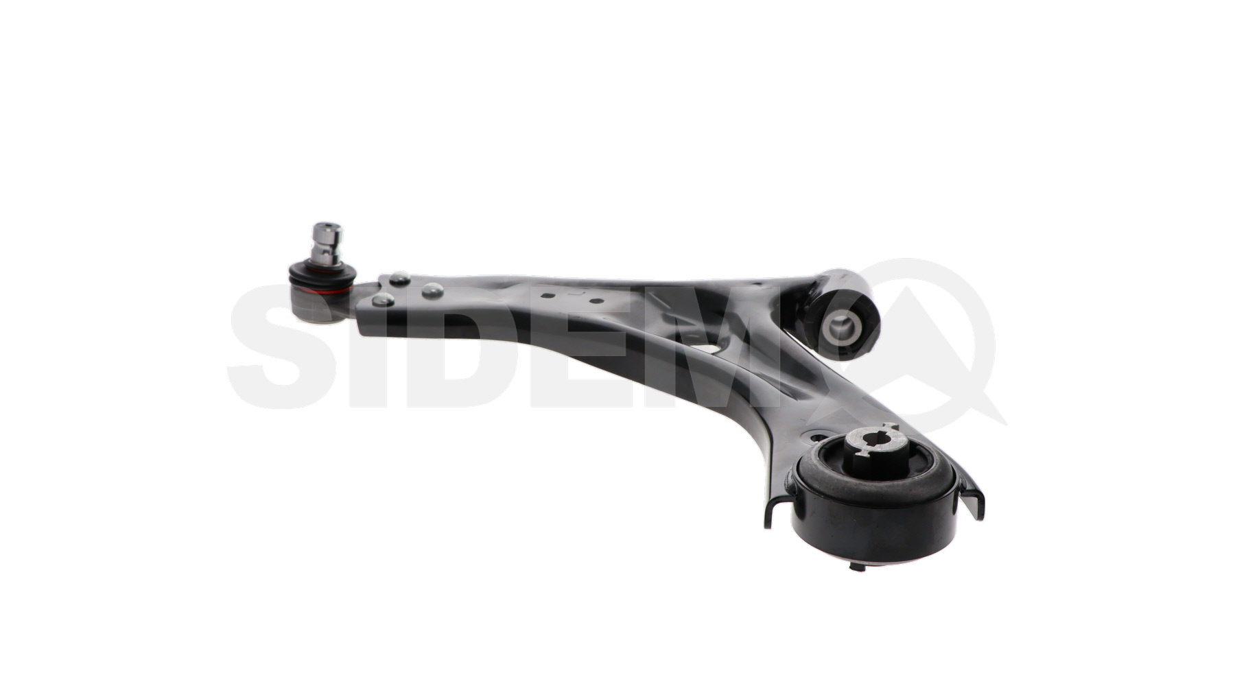 SIDEM Eje delantero, izquierda, Brazo oscilante transversal, Chapa de acero, Barra de empuje Medida cónica: 21mm Brazo oscilante 3158 comprar online