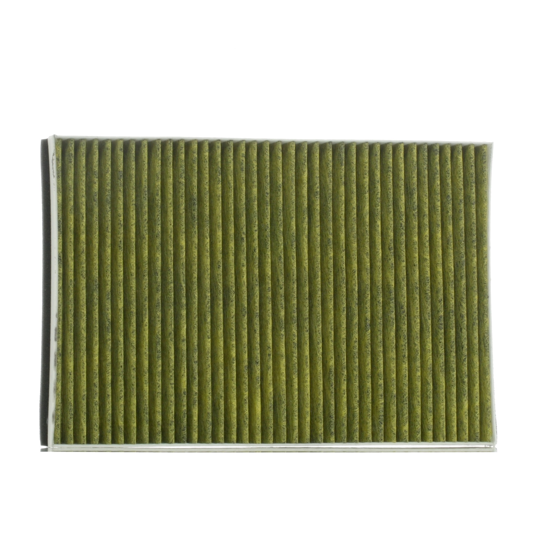 KAMOKA 6080030 Pollen filter Fresh Air Filter, Activated Carbon Filter, Particulate filter (PM 2.5), with antibacterial action, with anti-allergic effect, with fungicidal effect, with Odour Absorbent Effect, 302 mm x 199 mm x 31 mm
