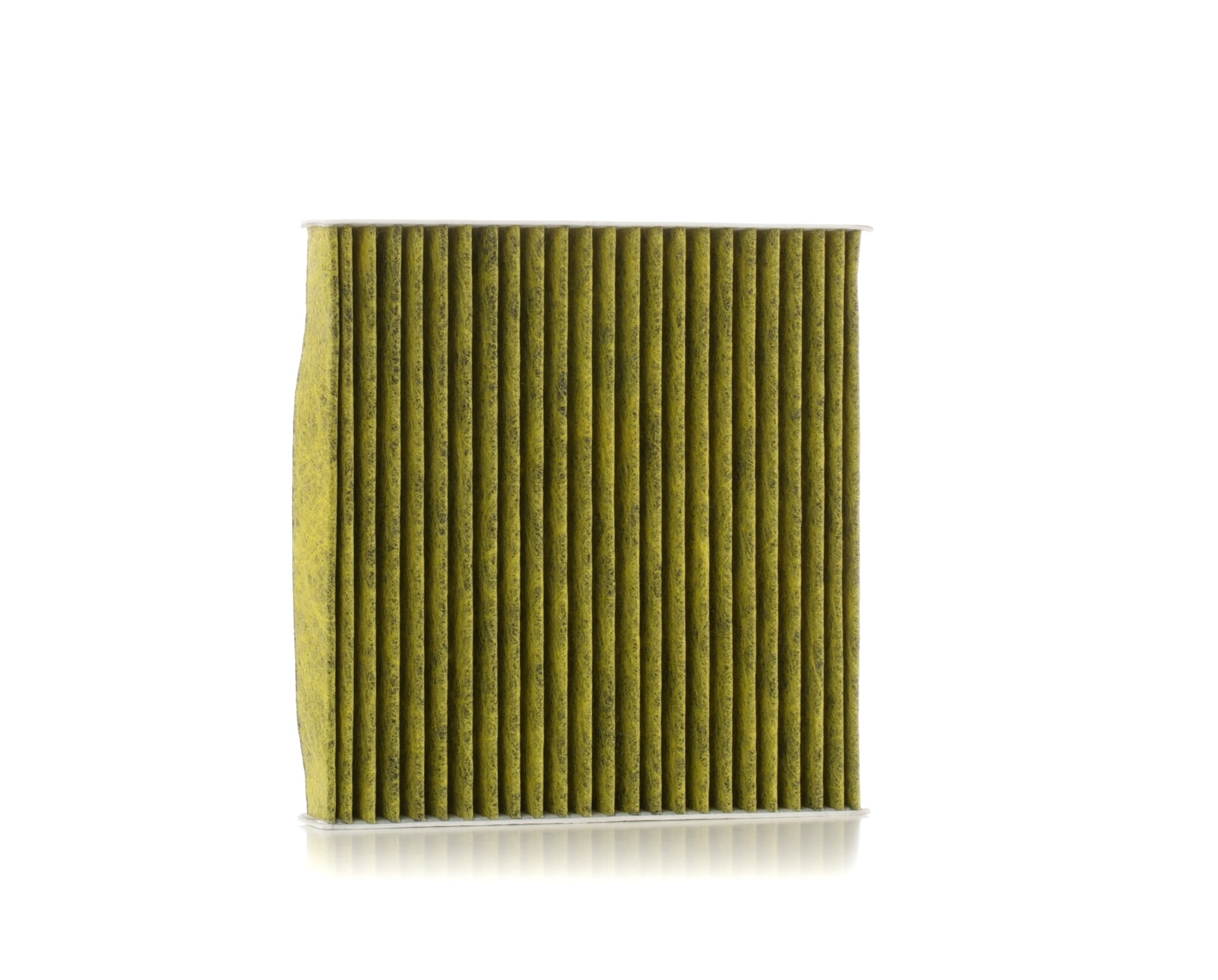 KAMOKA 6080097 Pollen filter Fresh Air Filter, Activated Carbon Filter, Particulate filter (PM 2.5), with antibacterial action, with anti-allergic effect, with fungicidal effect, with Odour Absorbent Effect, 195 mm x 187 mm x 30 mm