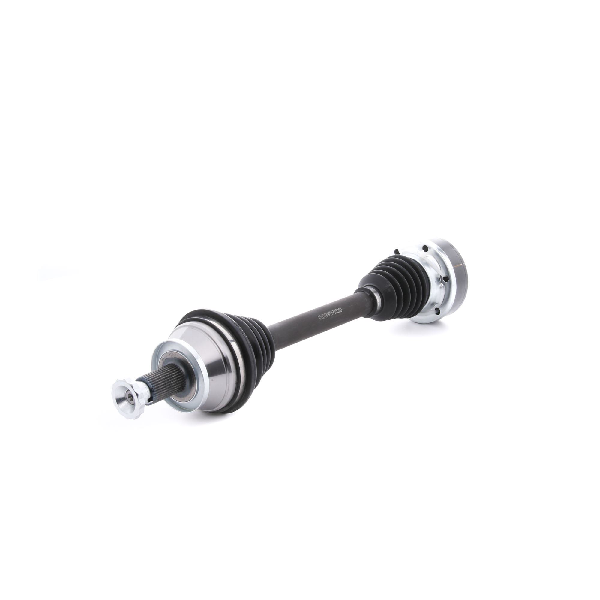 RIDEX 13D0599 Drive shaft Front Axle Left, 496mm, 5-Speed Manual Transmission, 5-Speed Manual Transmission, automatically operated