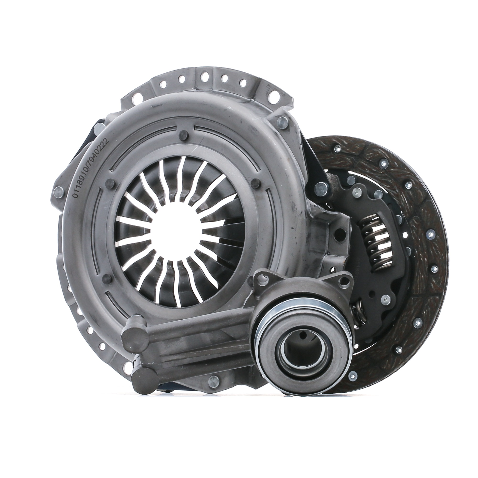 STARK SKCK-0100754 Clutch kit with clutch pressure plate, with central slave cylinder, with clutch disc, without sensor, 190, 181,5mm