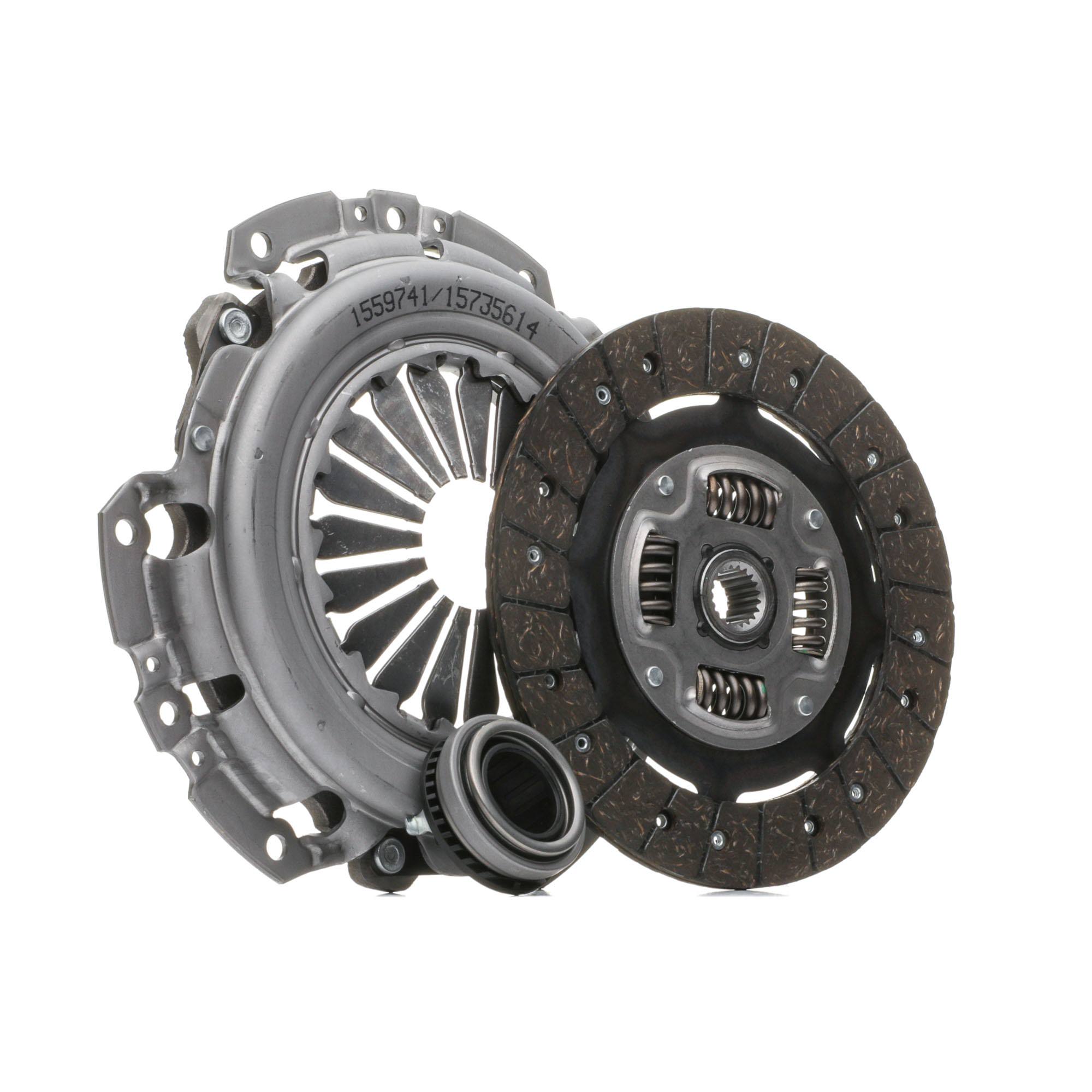 479C0768 RIDEX Clutch set KIA with clutch release bearing, with clutch disc, 220mm