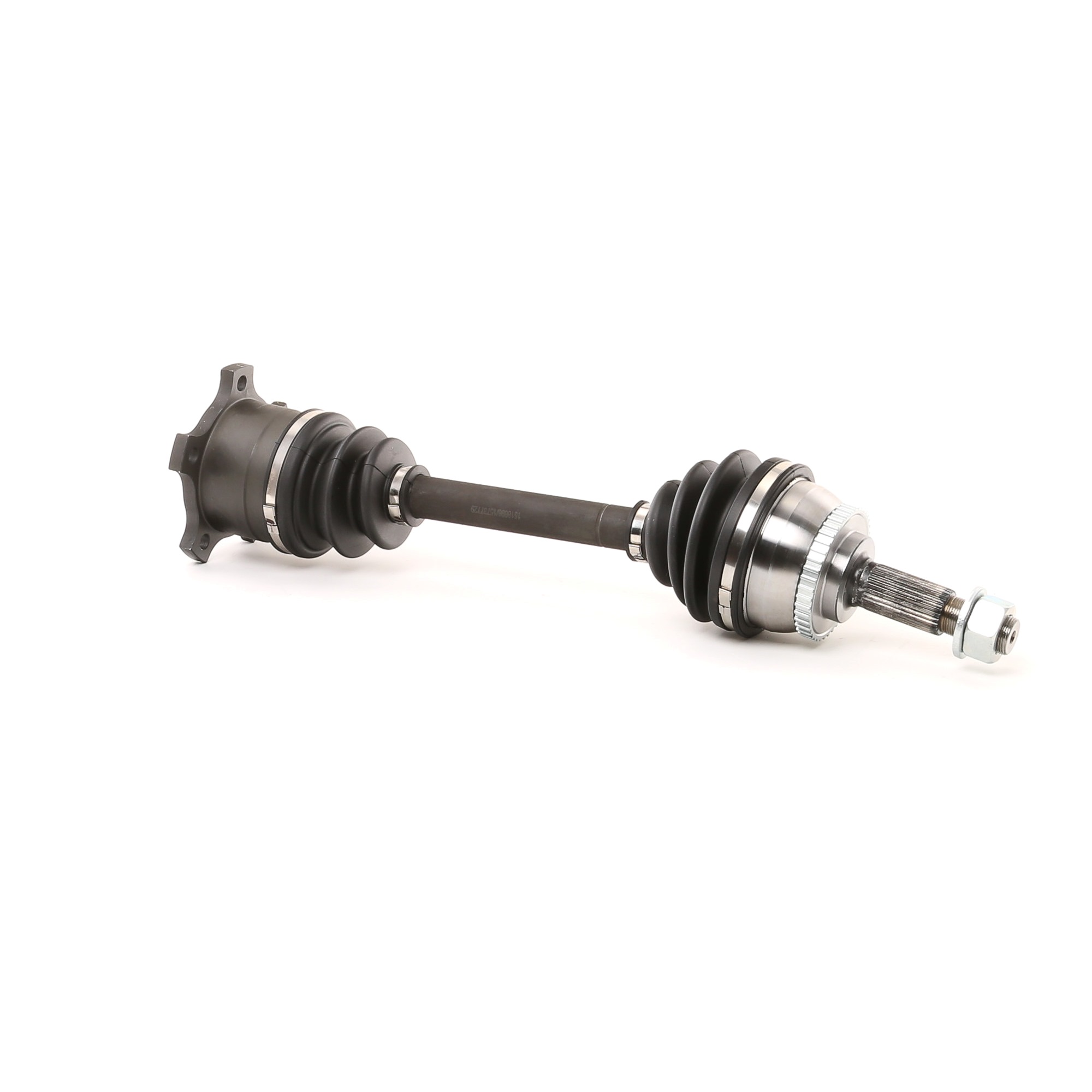 RIDEX 13D0616 Drive shaft Front Axle Right, 550mm, Ø: 130mm, for vehicles with ABS