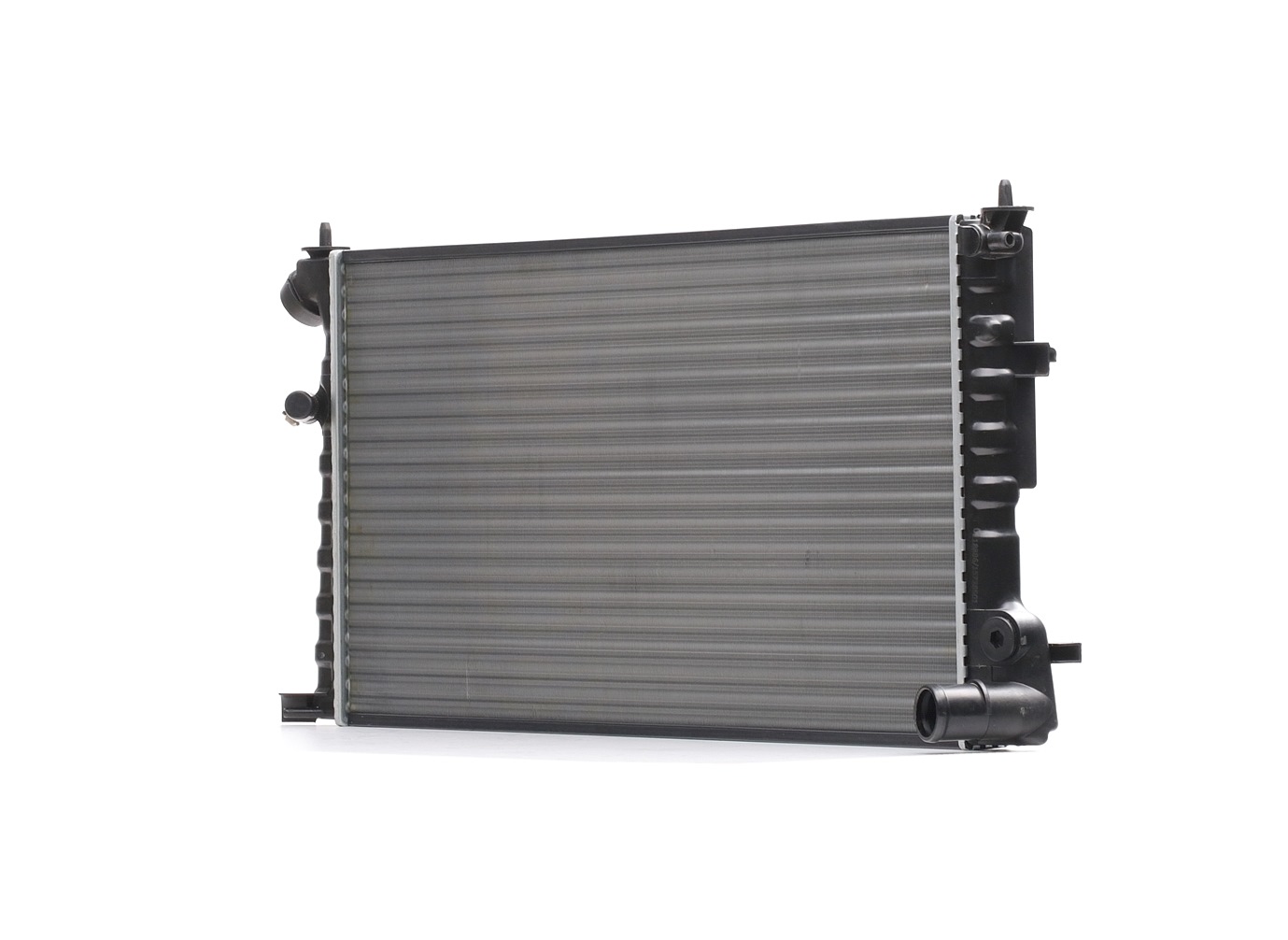 STARK SKRD-0121065 Engine radiator Aluminium, Plastic, for vehicles with/without air conditioning, Manual Transmission