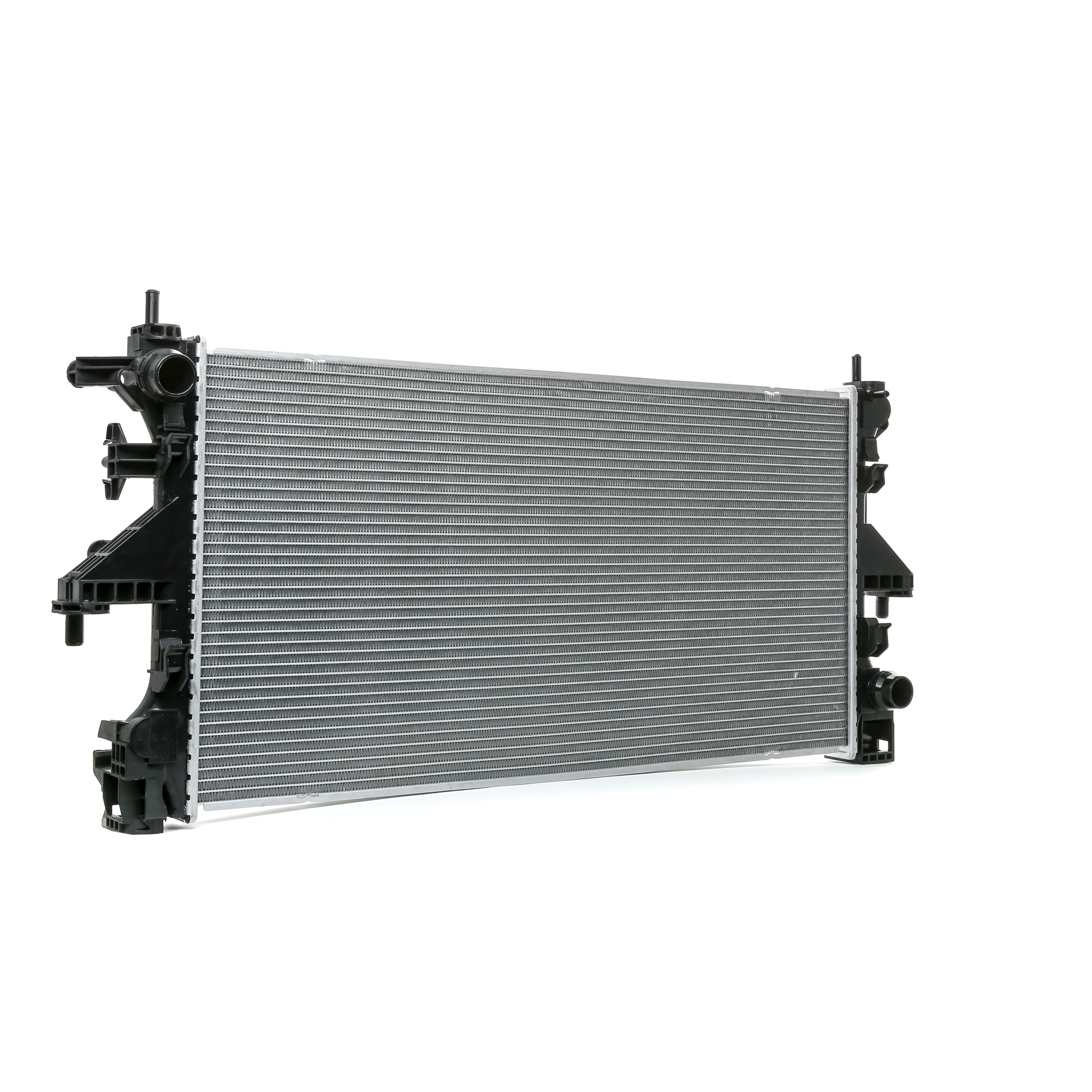RIDEX 470R0887 Engine radiator Aluminium, without bracket, Brazed cooling fins