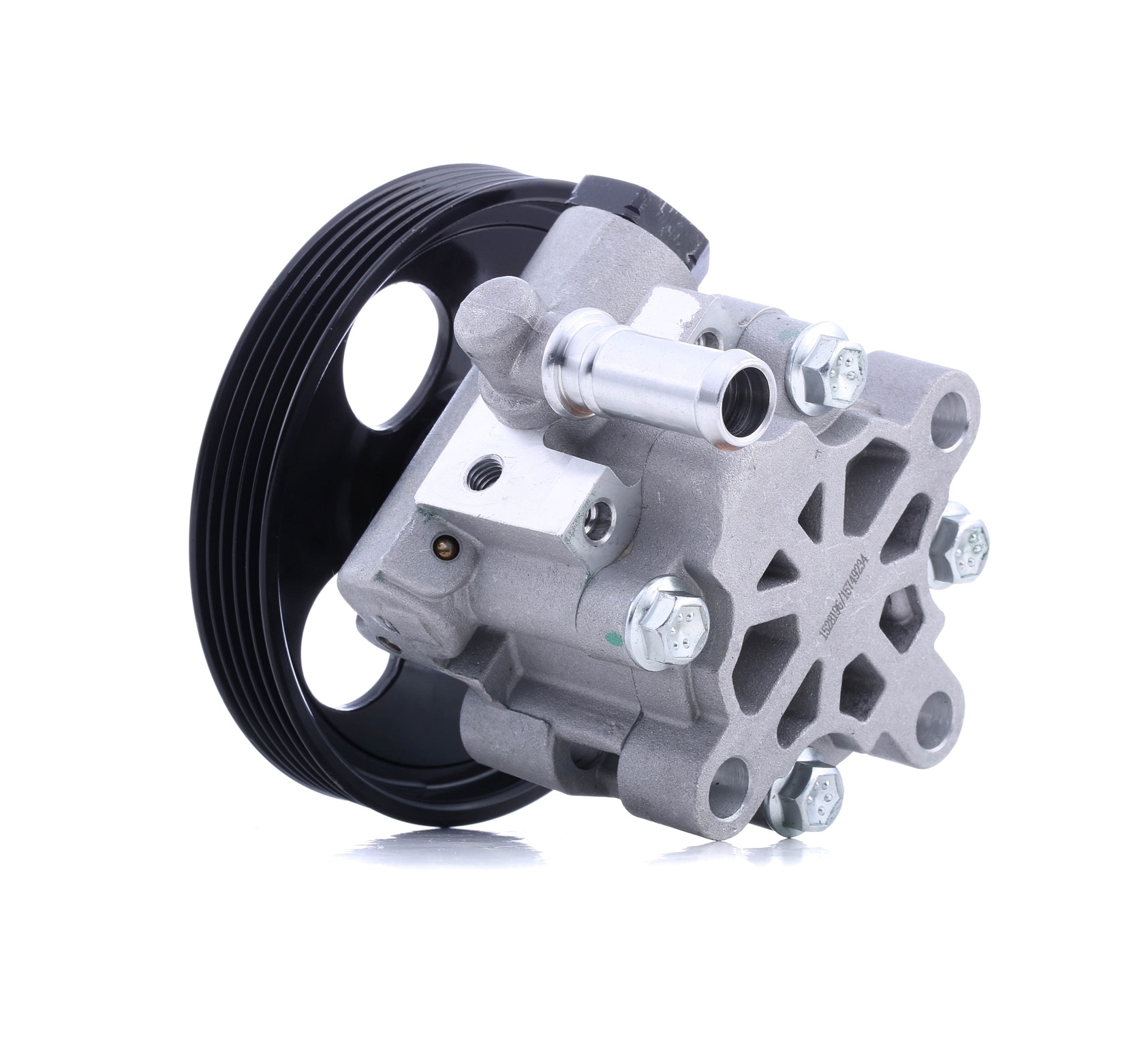 RIDEX 12H0239 Power steering pump Hydraulic, Number of grooves: 5, Belt Pulley Ø: 122 mm