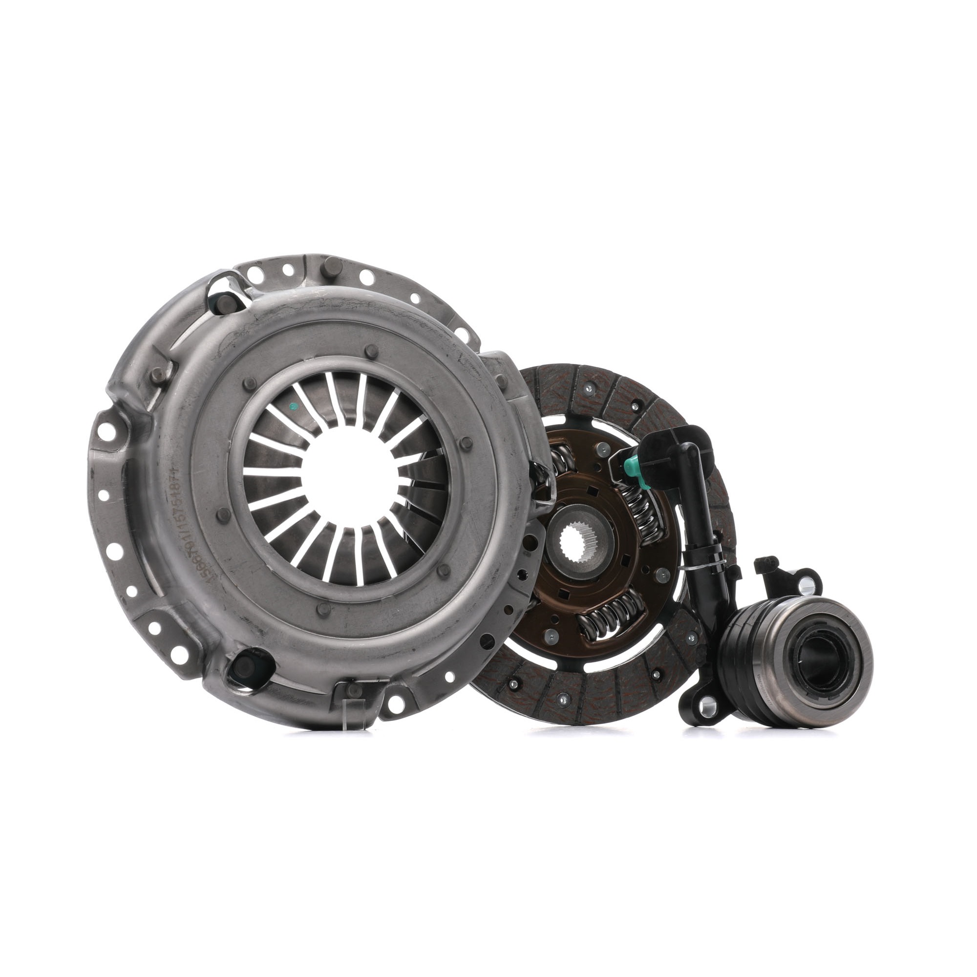 RIDEX with central slave cylinder, with clutch disc, 190mm Ø: 190mm Clutch replacement kit 479C0958 buy