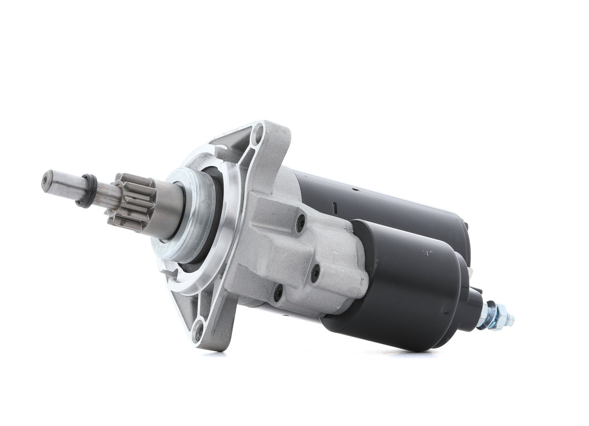 RIDEX 2S0470 Starter motor 12V, 1,1kW, 1,1kW, Number of Teeth: 10, Plug, Ø 76 mm