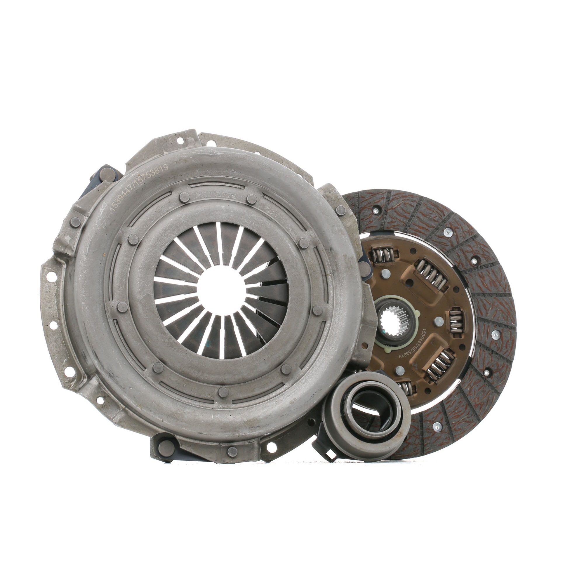 RIDEX 479C1015 Clutch kit with clutch release bearing, with clutch disc, 220mm