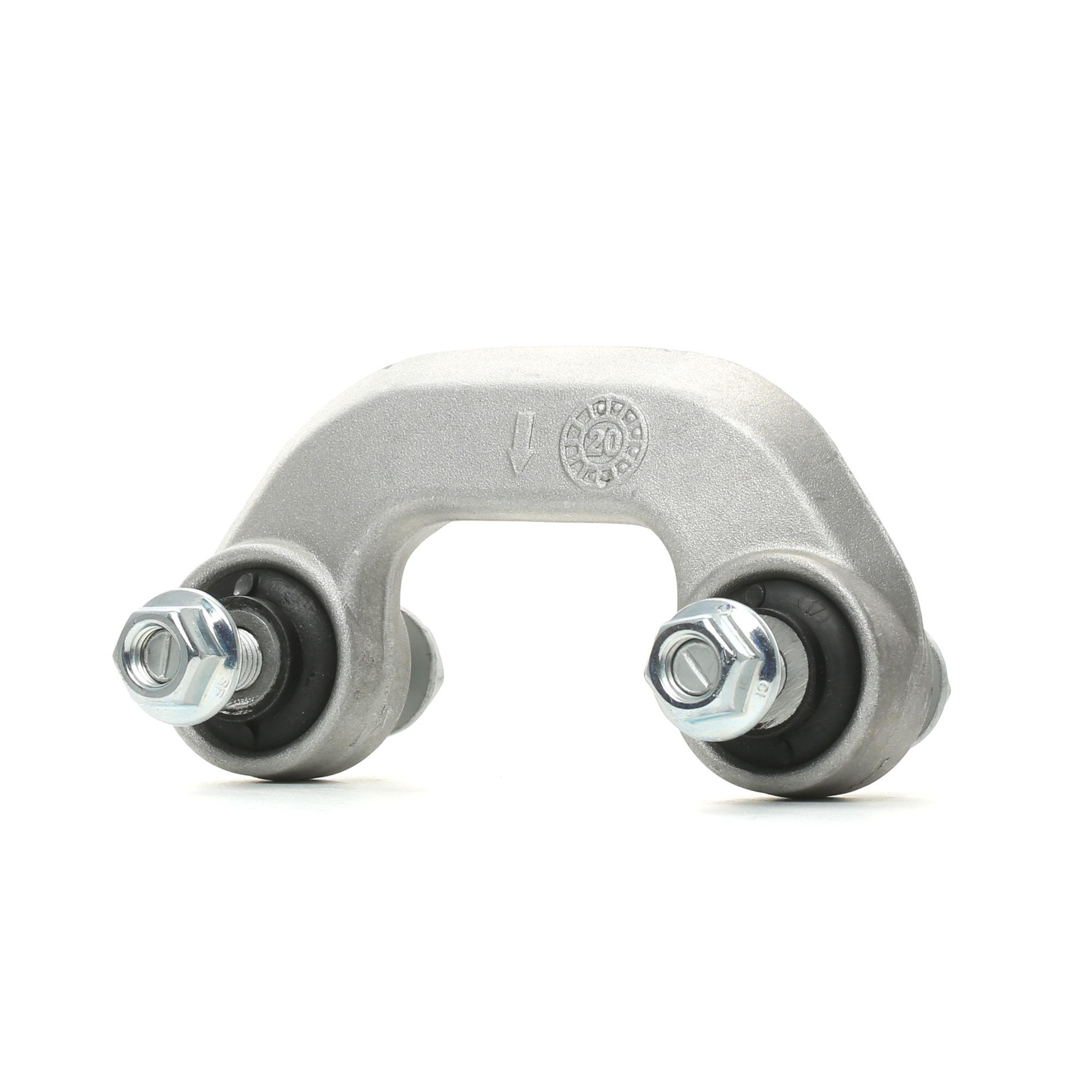 RIDEX 3229S0735 Anti-roll bar link Front Axle Left, Front Axle Right, 90mm, with accessories, Aluminium