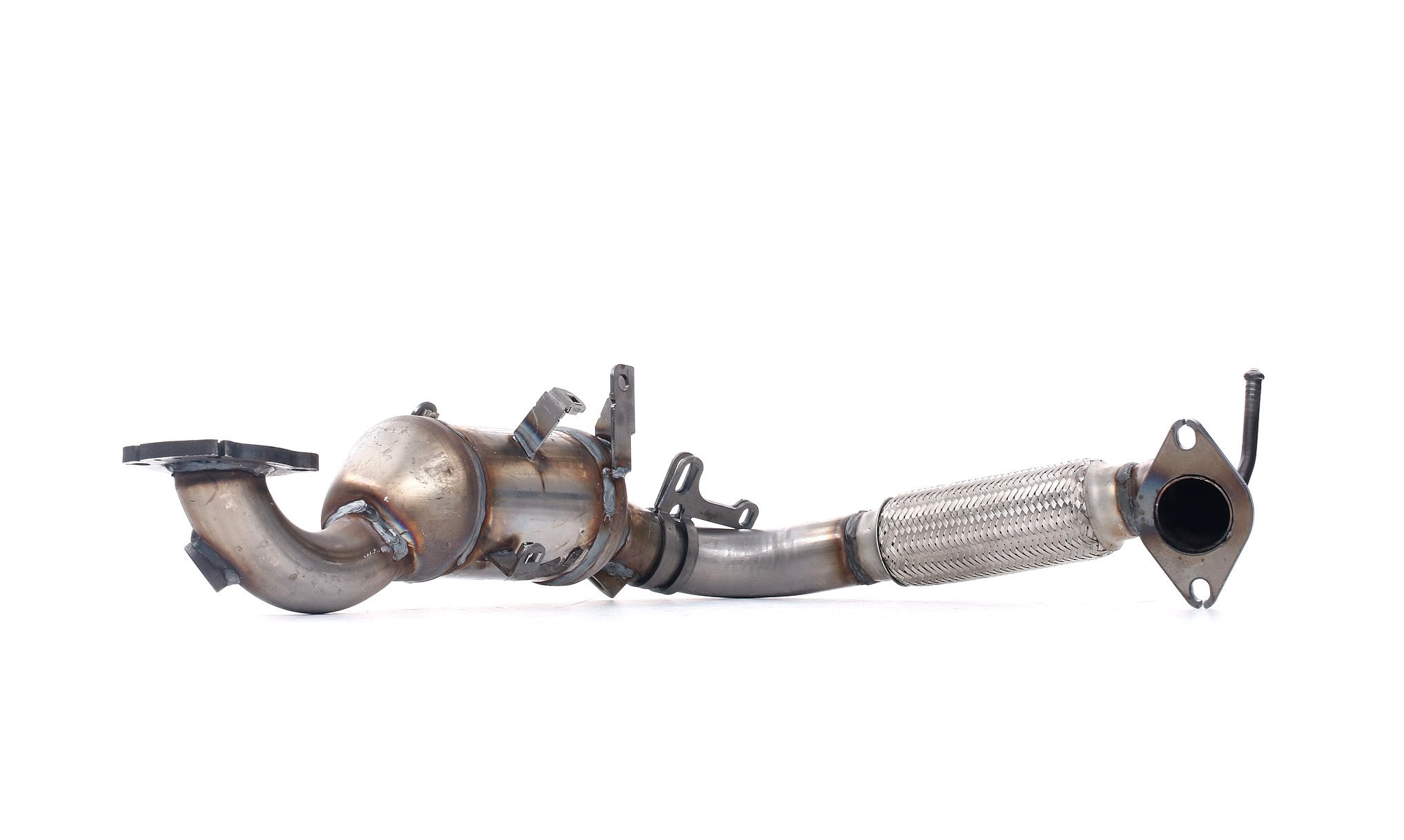 RIDEX Diesel, Euro 5/Euro 6, met montage-/bevestigingsmateriaal, Met aanbouwdelen, Lengte: 770 mm Uitlaat katalysator 429C0714 koop goedkoop
