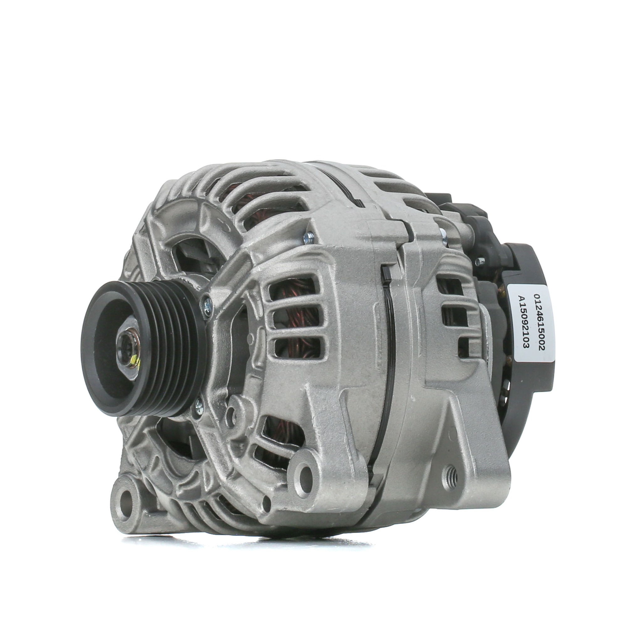 RIDEX REMAN 4G0052R Alternator 12V, 150A, excl. vacuum pump, Ø 55 mm, with integrated regulator