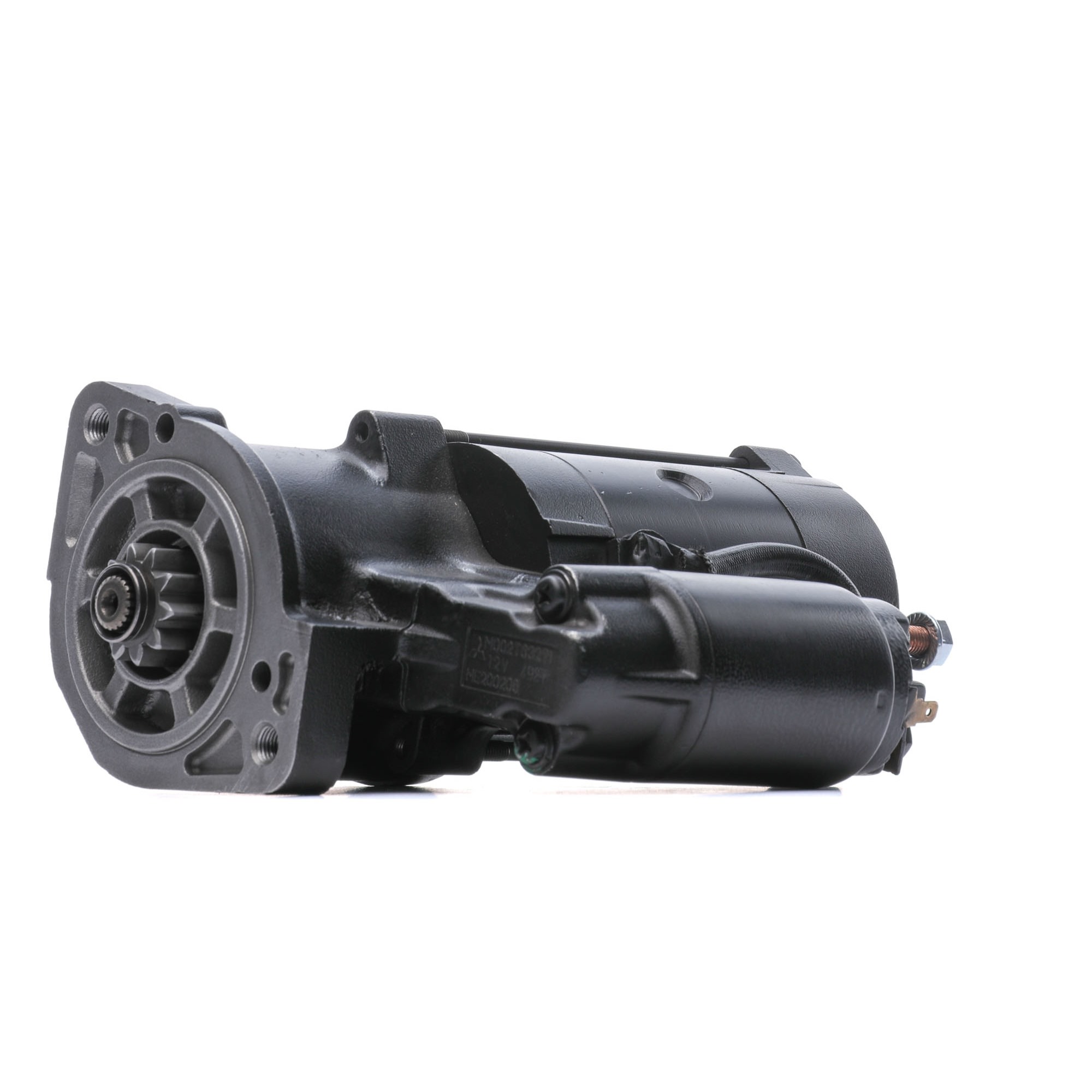 RIDEX REMAN 2S0058R Starter motor 12V, 2,2kW, Number of Teeth: 10, with 50(Jet) clamp, 50, 30, M8 B+, rechts, Ø 77 mm