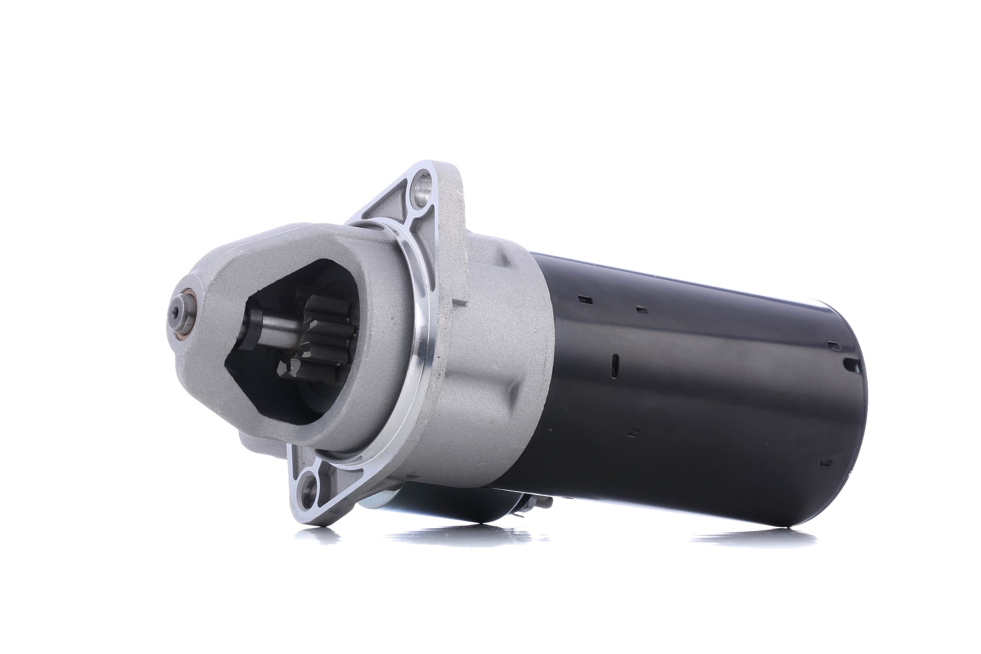 RIDEX 2S0476 Starter motor 12V, 1,7kW, 1,7kW, Number of Teeth: 9, M6, B+(M6), with 50(Jet) clamp, M8, 30H, L 45, Ø 76, 76,2 mm