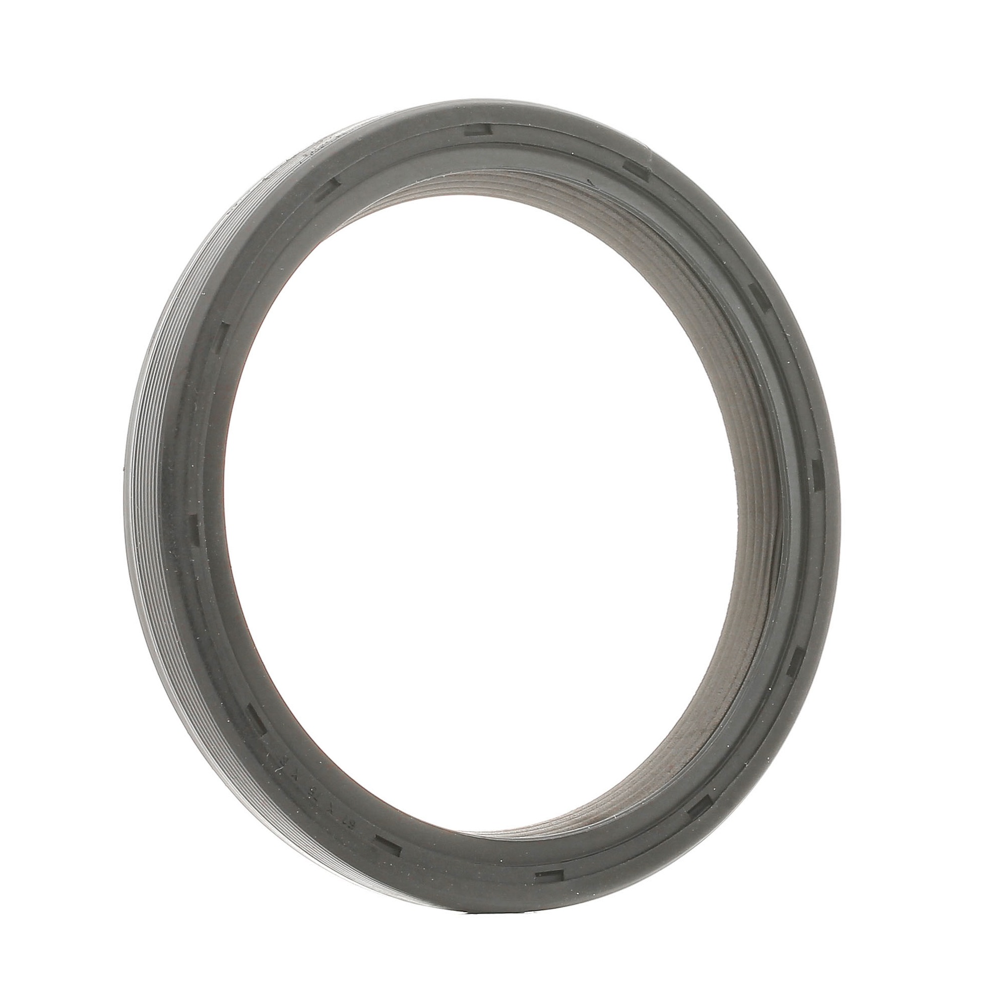 RIDEX 572S0037 Crankshaft seal with mounting sleeve, PTFE (polytetrafluoroethylene)/ACM (polyacrylate rubber)