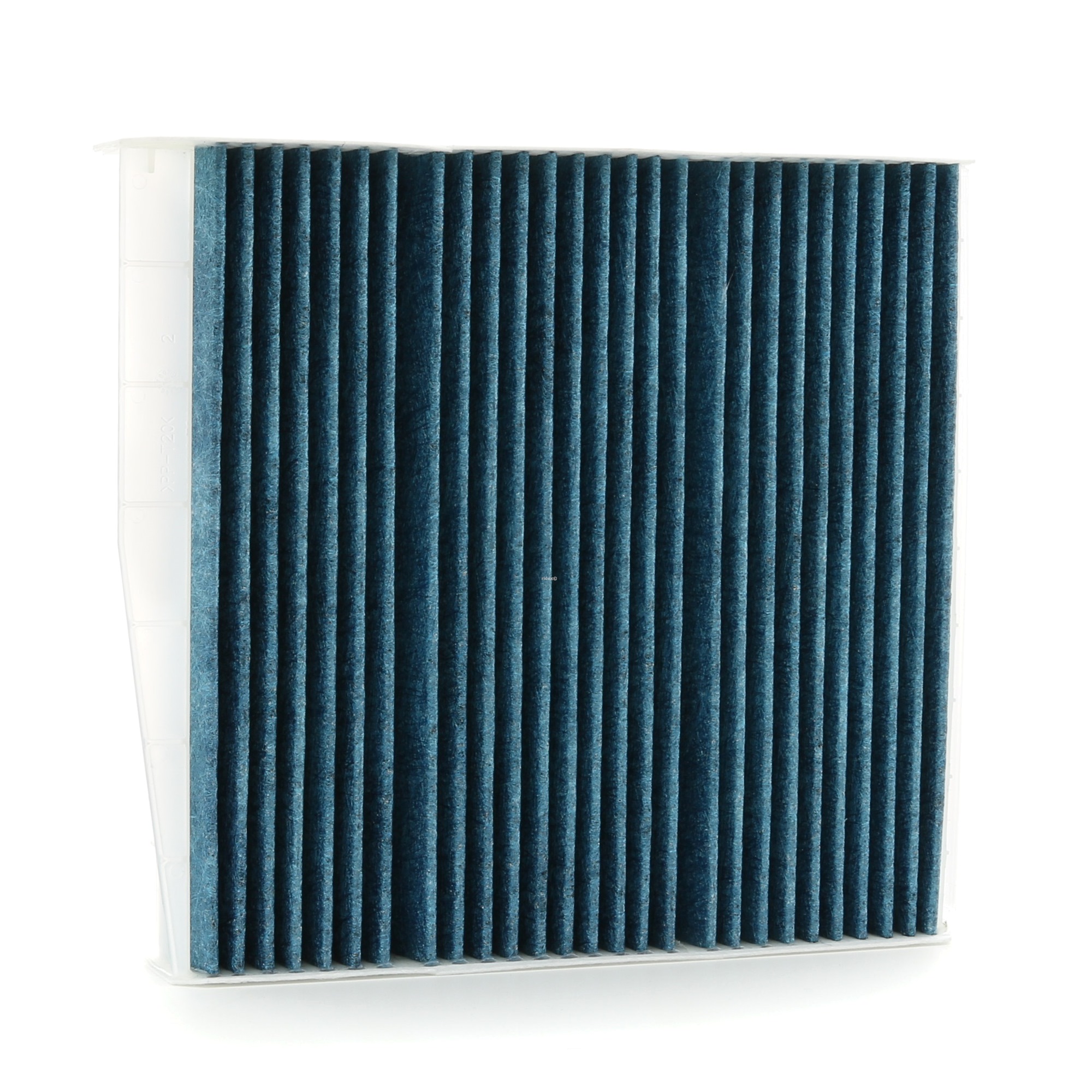 RIDEX 424I0527 Innenraumfilter Aktivkohlefilter mit Polyphenol, mit antibakterieller Wirkung, Feinstaubfilter (PM 2.5), mit fungizider Wirkung, 273 mm x 242 mm x 43 mm