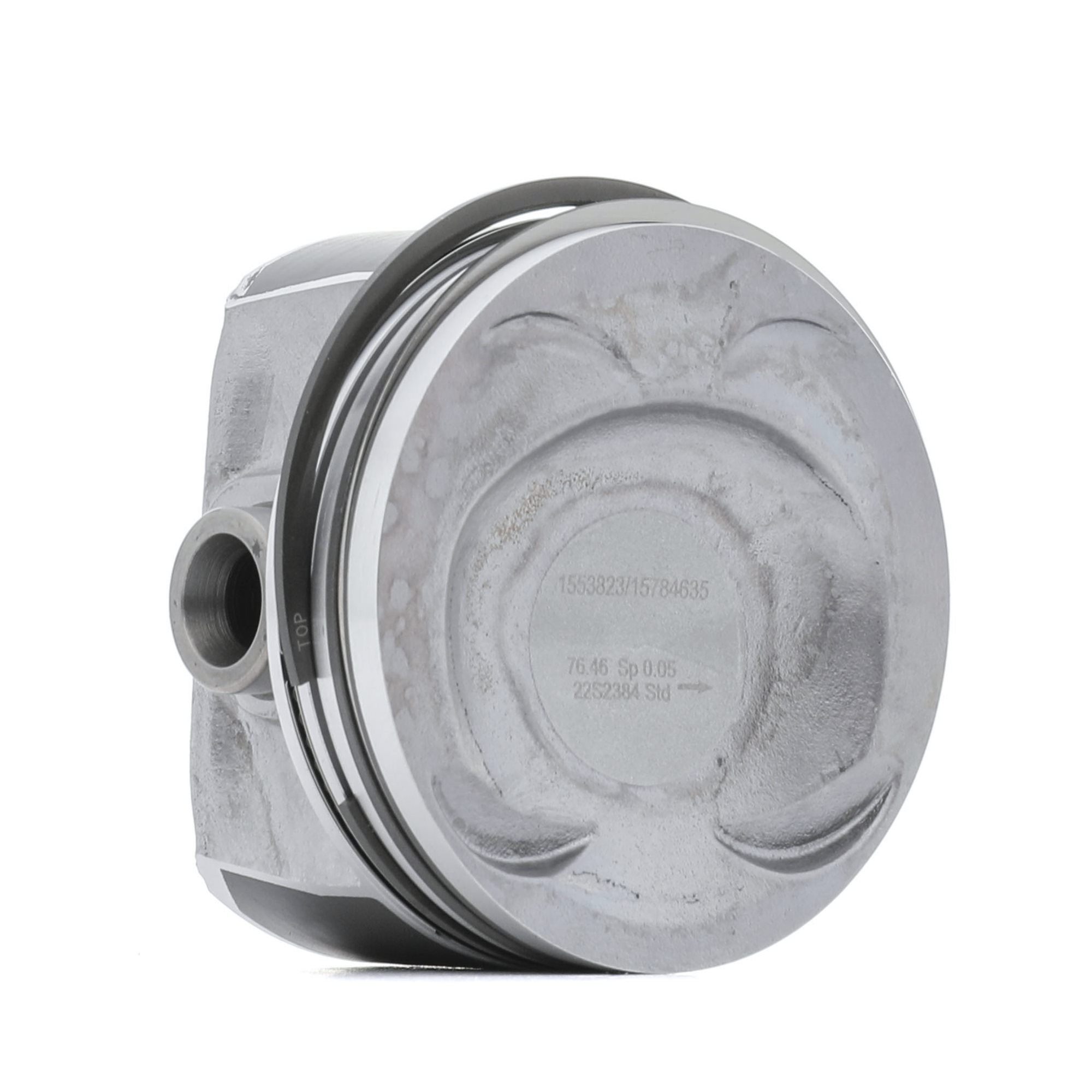 RIDEX 443P0009 Piston 76,51 mm, without cooling duct